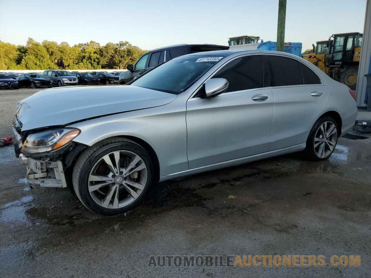 WDDWF4JB9GR147137 MERCEDES-BENZ C-CLASS 2016