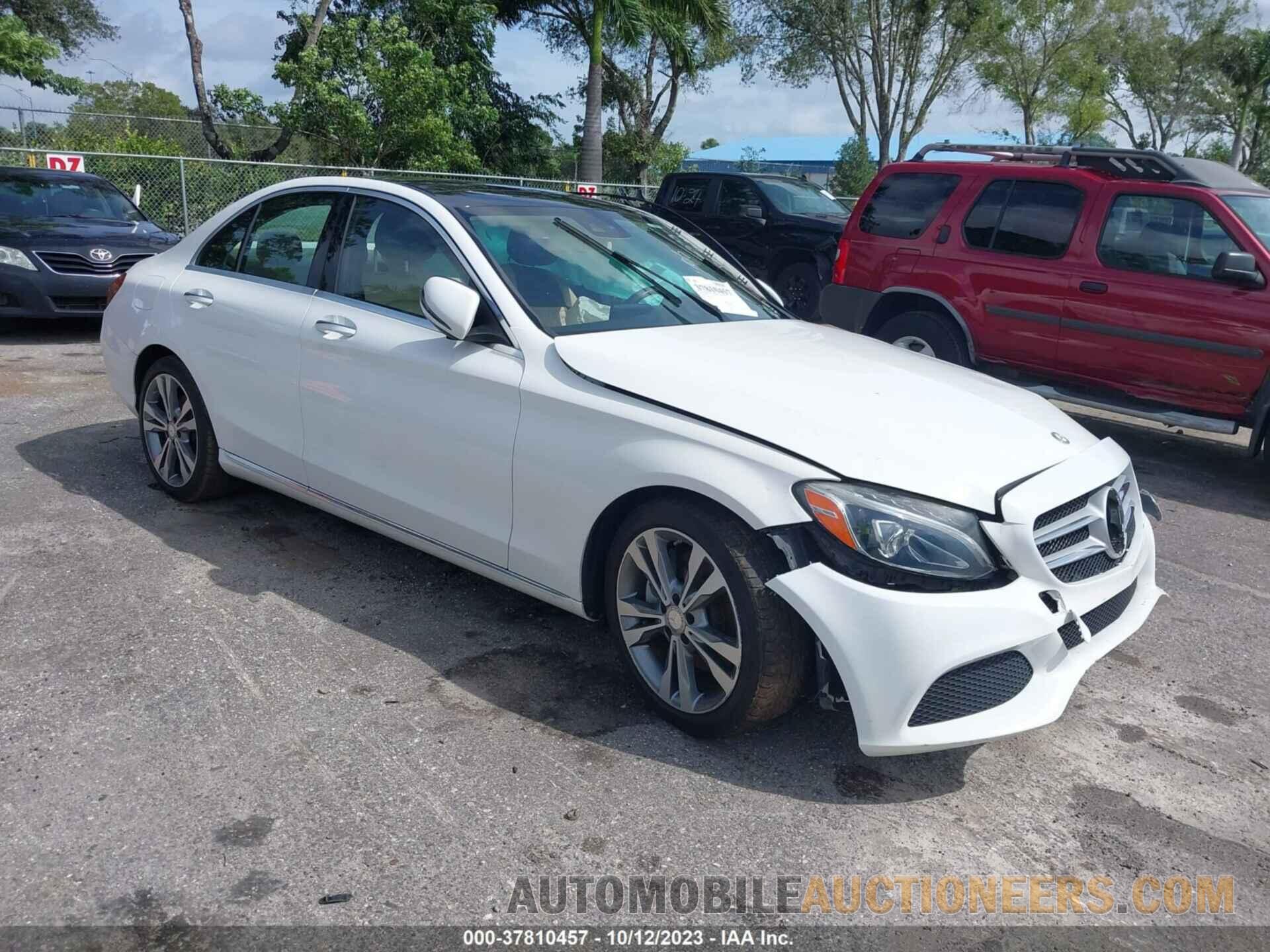 WDDWF4JB9GR179621 MERCEDES-BENZ C 2016