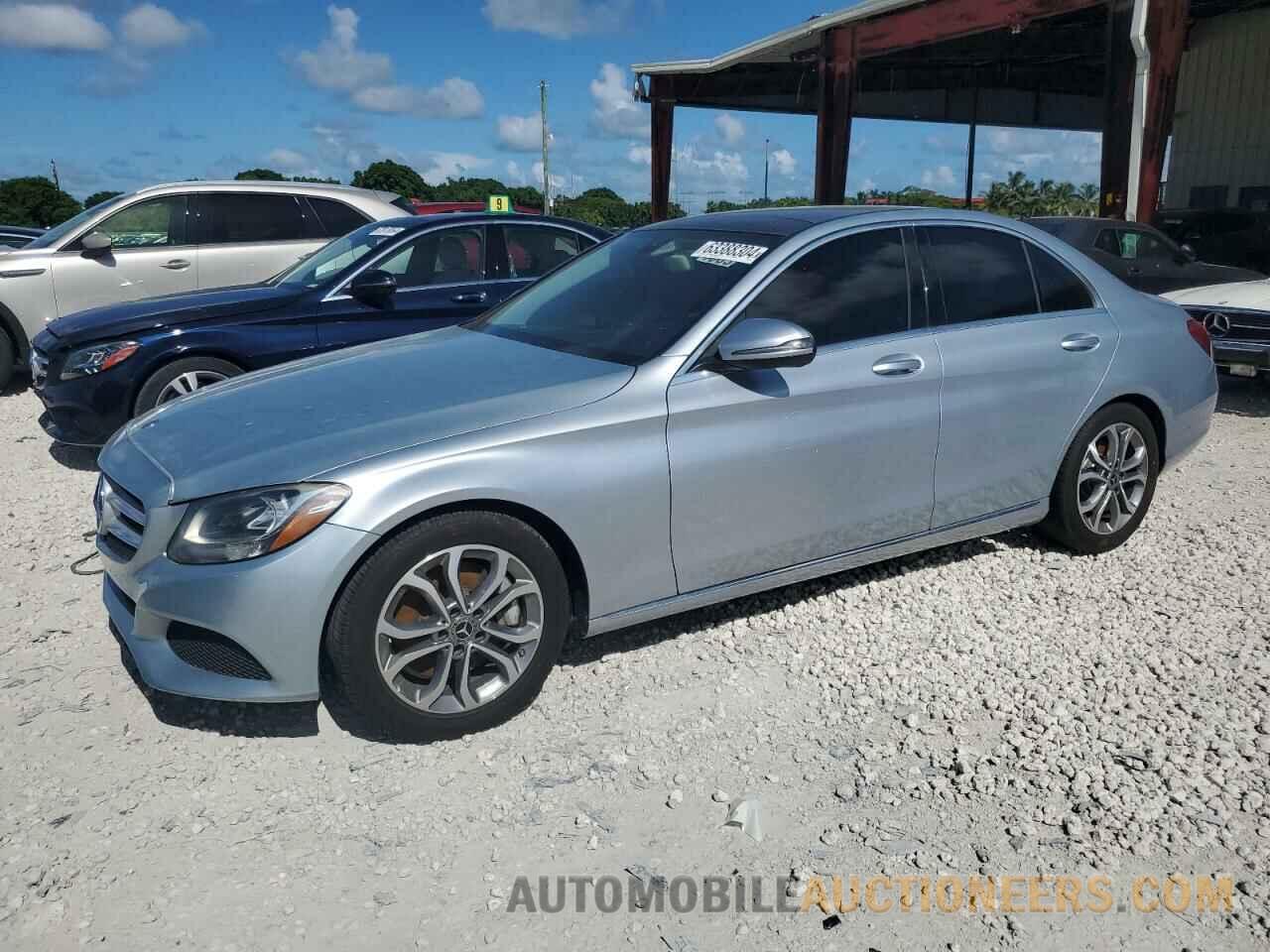 WDDWF4JB9JR345675 MERCEDES-BENZ C-CLASS 2018