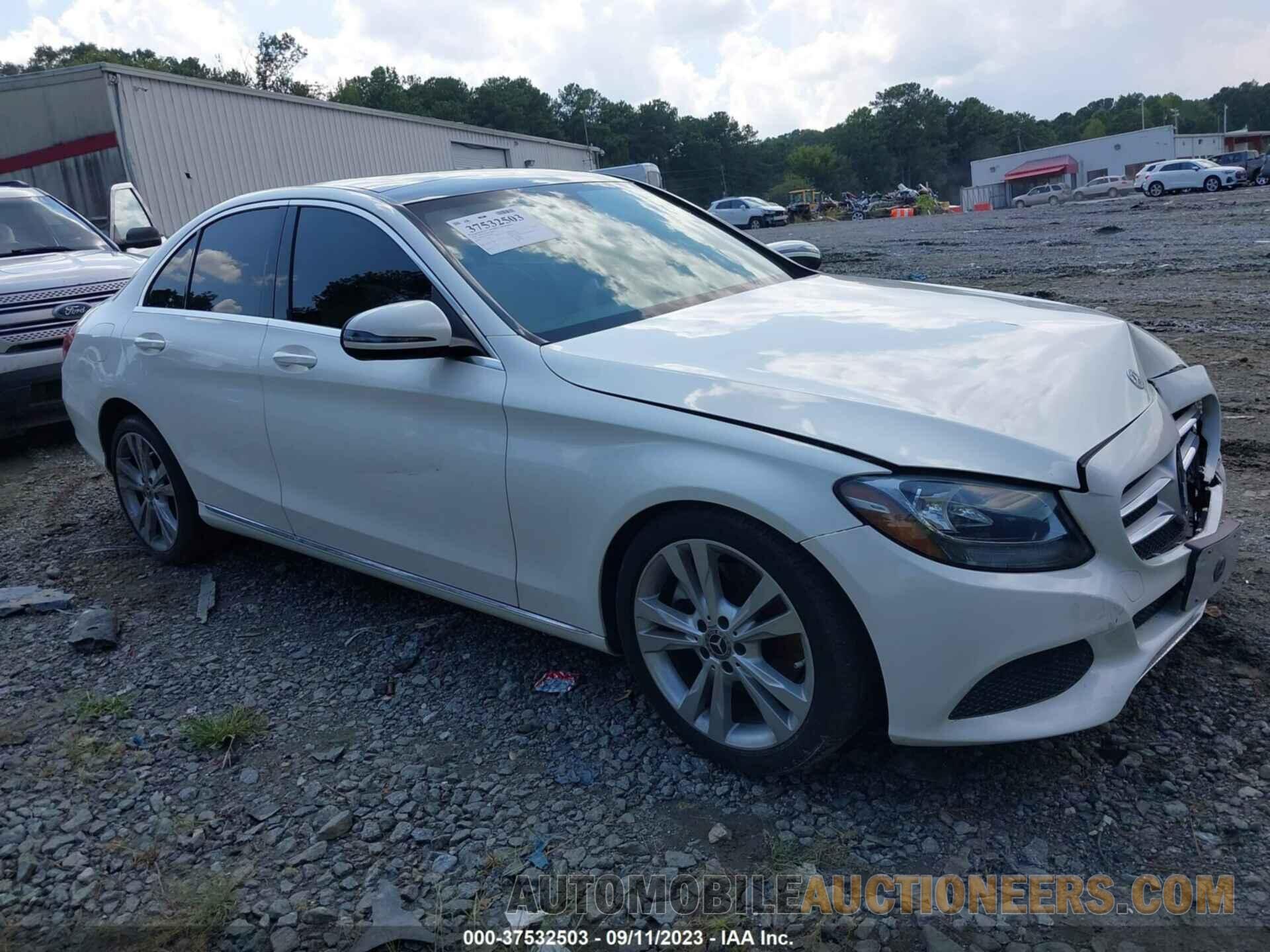 WDDWF4JB9JR360225 MERCEDES-BENZ C-CLASS 2018