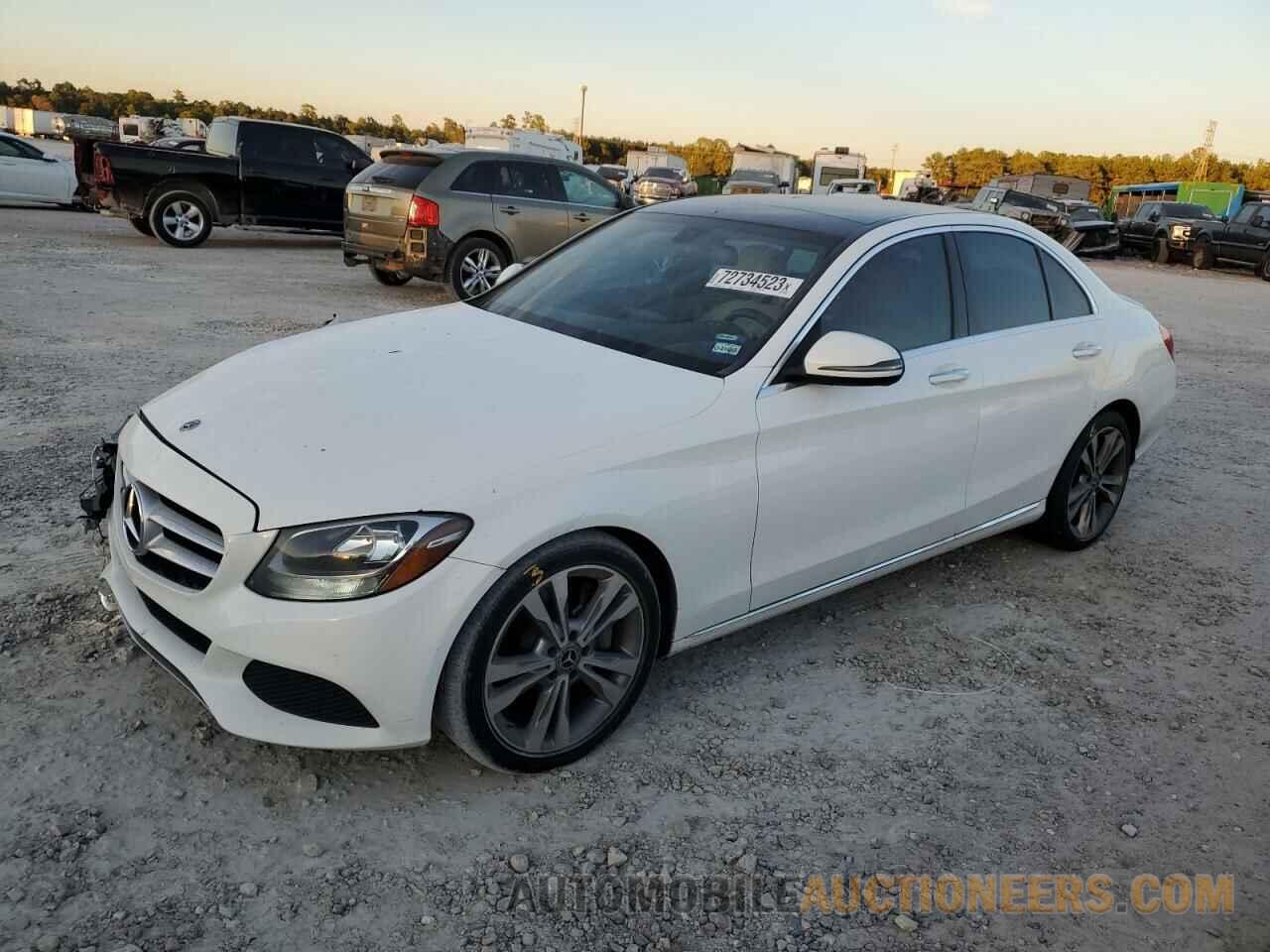 WDDWF4JB9JR378451 MERCEDES-BENZ C-CLASS 2018