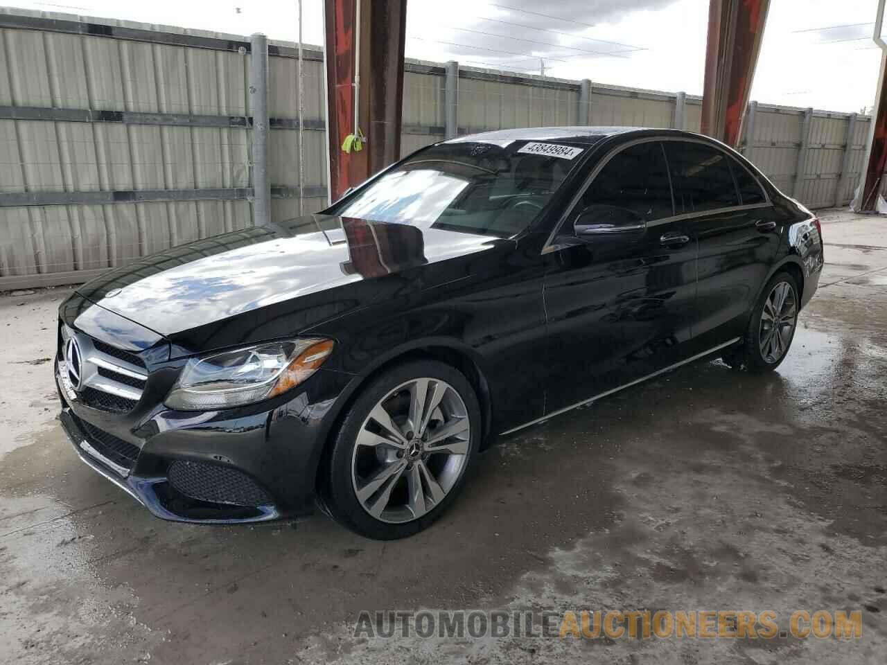 WDDWF4JB9JR386551 MERCEDES-BENZ C-CLASS 2018