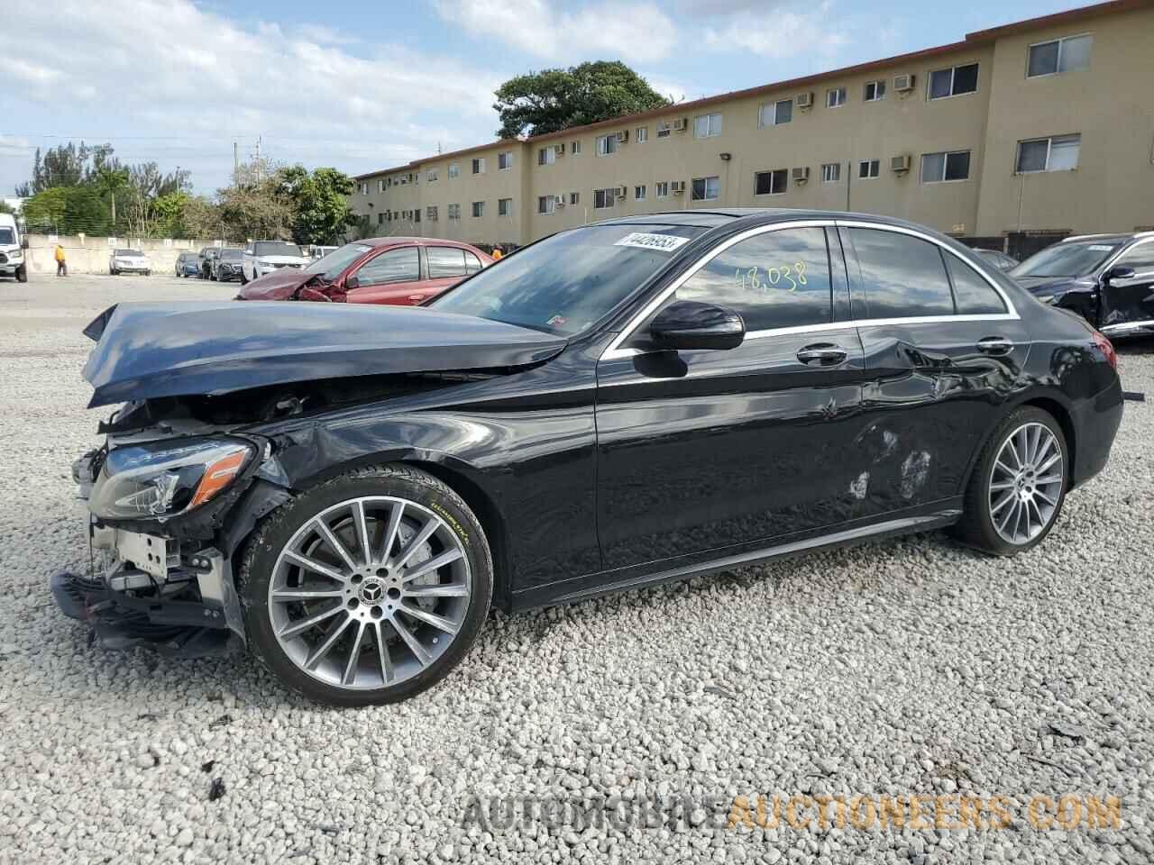 WDDWF4JB9JR394584 MERCEDES-BENZ C-CLASS 2018