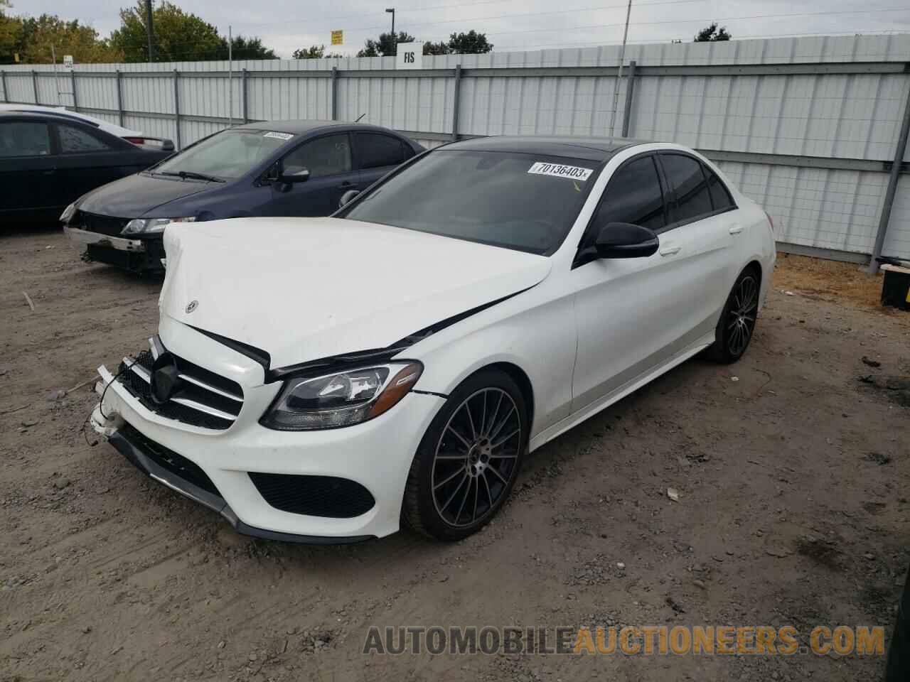 WDDWF4JB9JR422058 MERCEDES-BENZ C-CLASS 2018