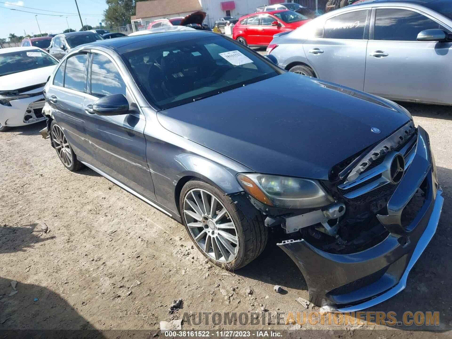 WDDWF4JBXGR142576 MERCEDES-BENZ C 300 2016