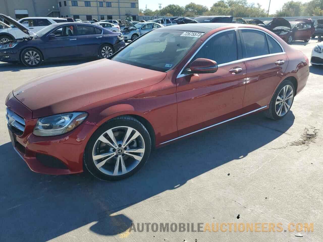 WDDWF4JBXJR344731 MERCEDES-BENZ C-CLASS 2018