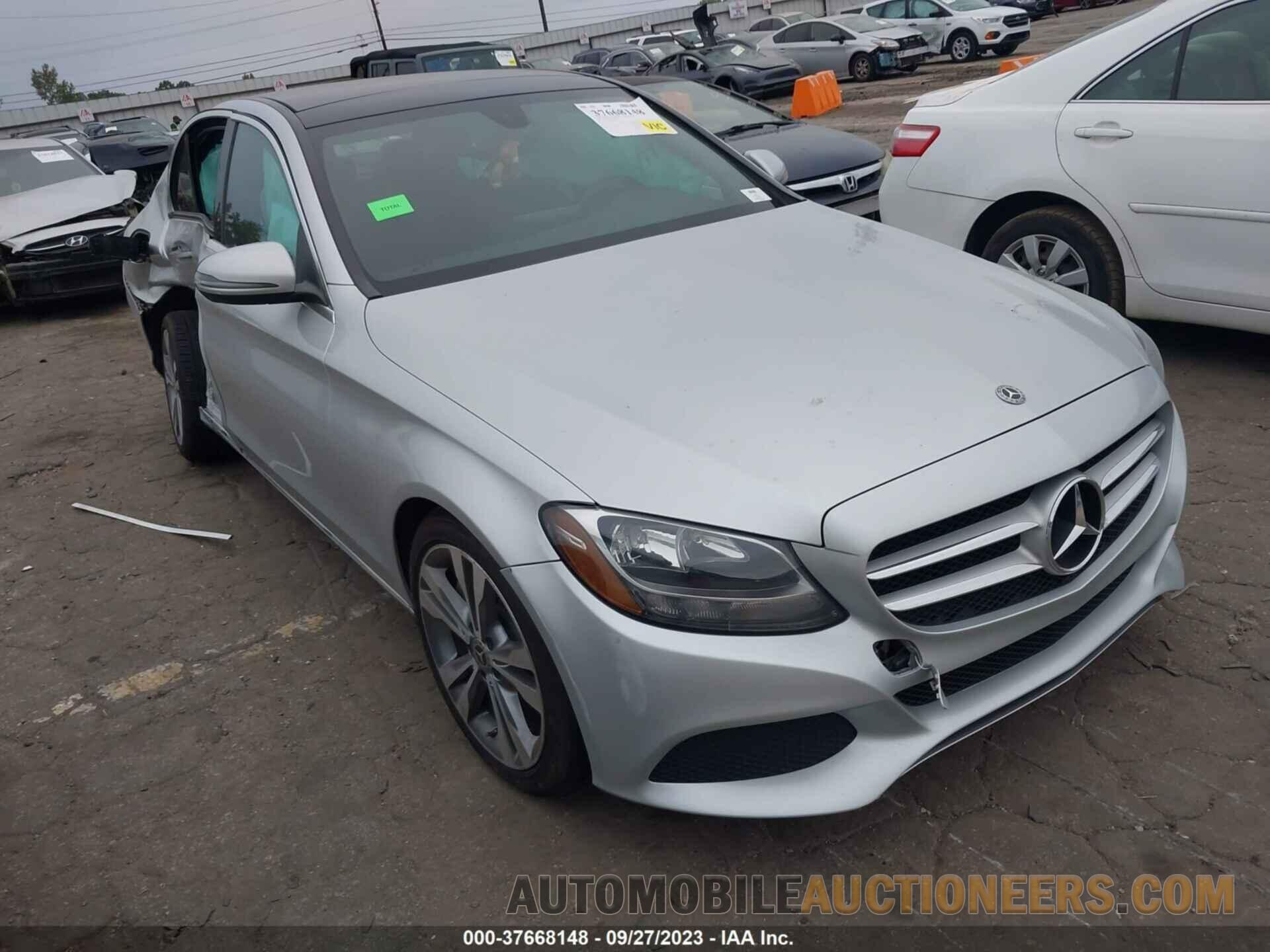 WDDWF4JBXJR349363 MERCEDES-BENZ C 2018