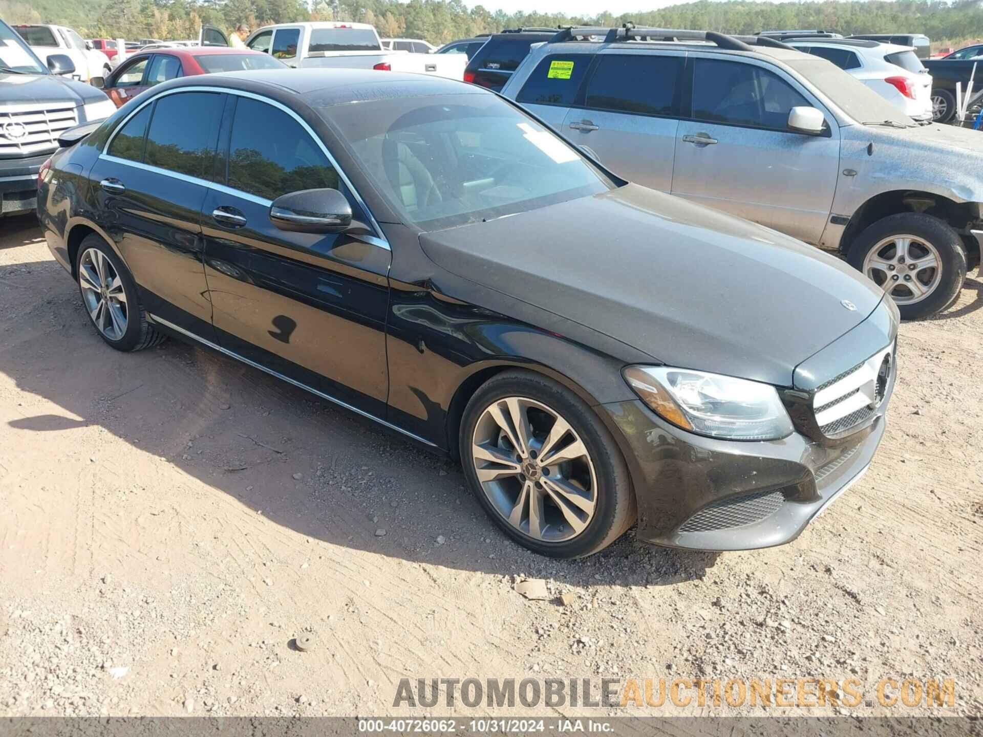 WDDWF4JBXJR387000 MERCEDES-BENZ C 300 2018