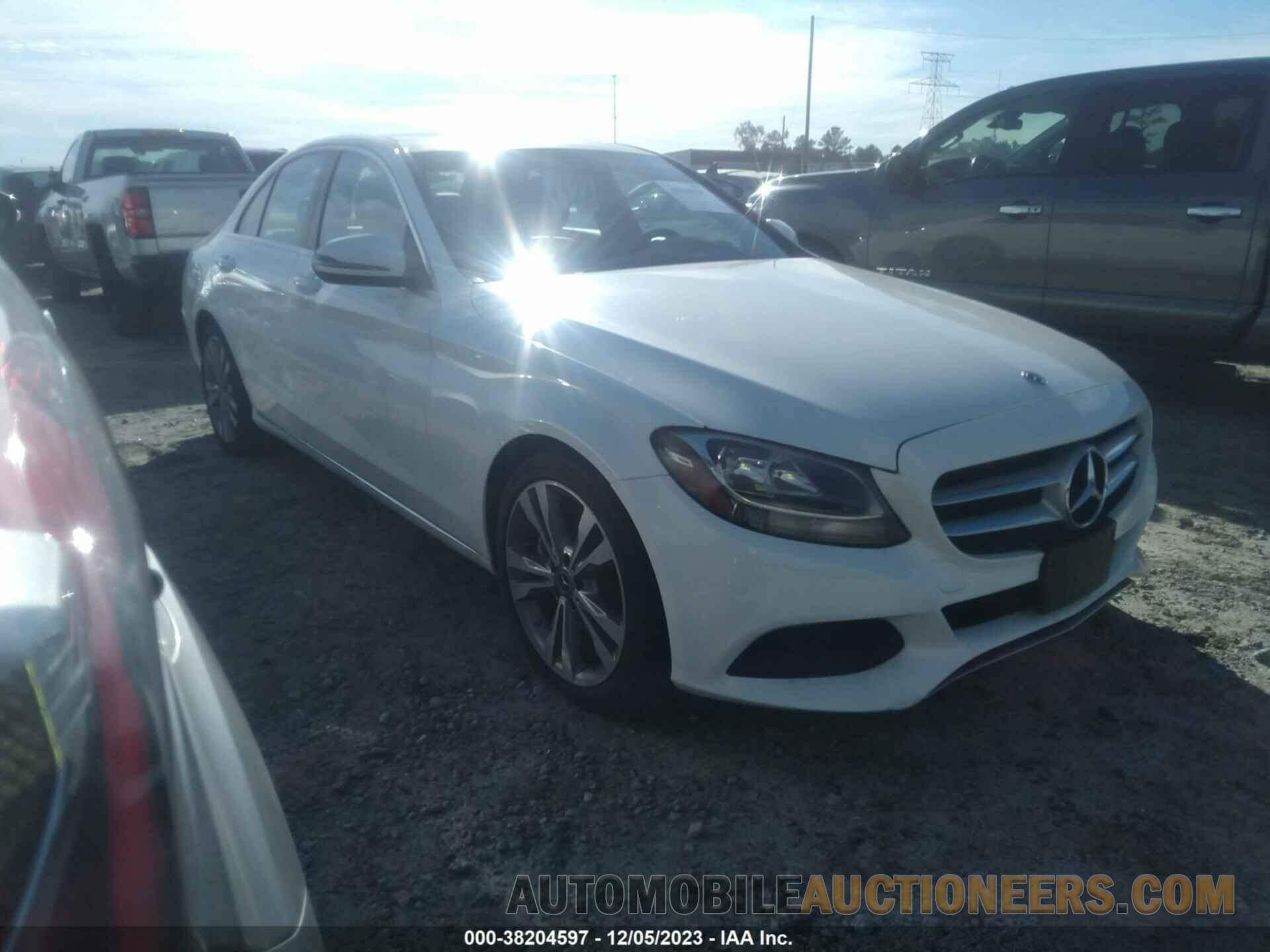 WDDWF4JBXJR406063 MERCEDES-BENZ C 2018