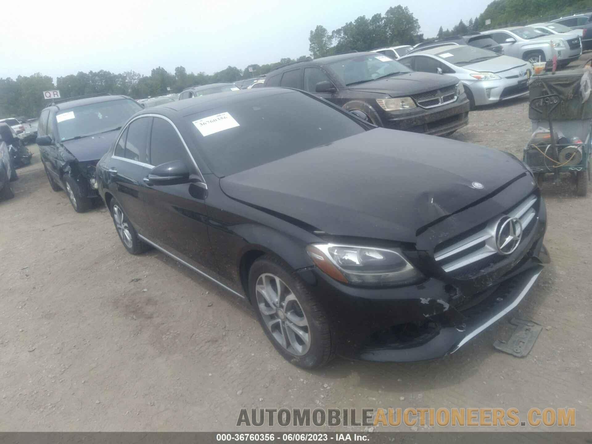 WDDWF4KB0GR144254 MERCEDES-BENZ C-CLASS 2016