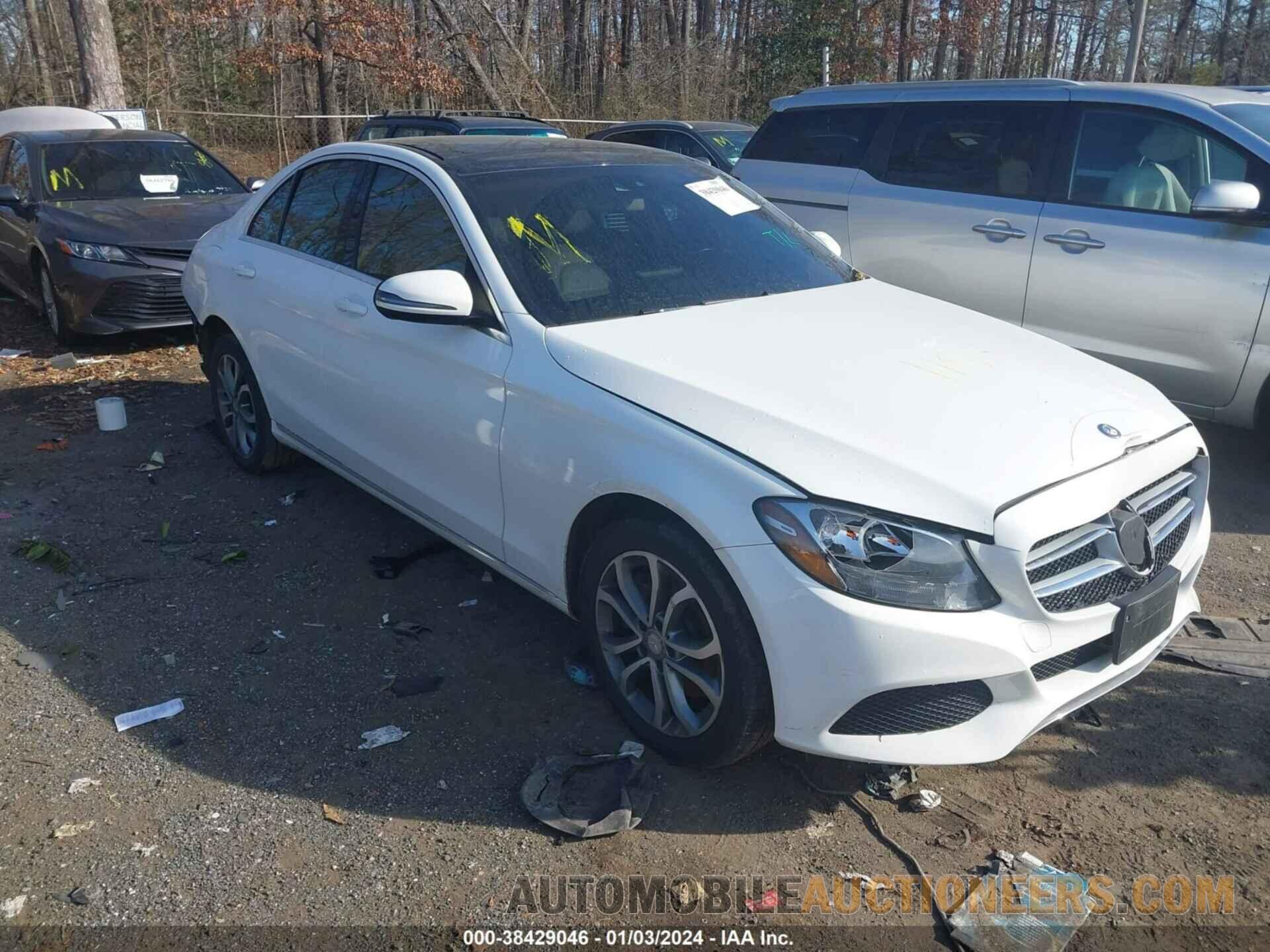 WDDWF4KB0GR149468 MERCEDES-BENZ C 300 2016