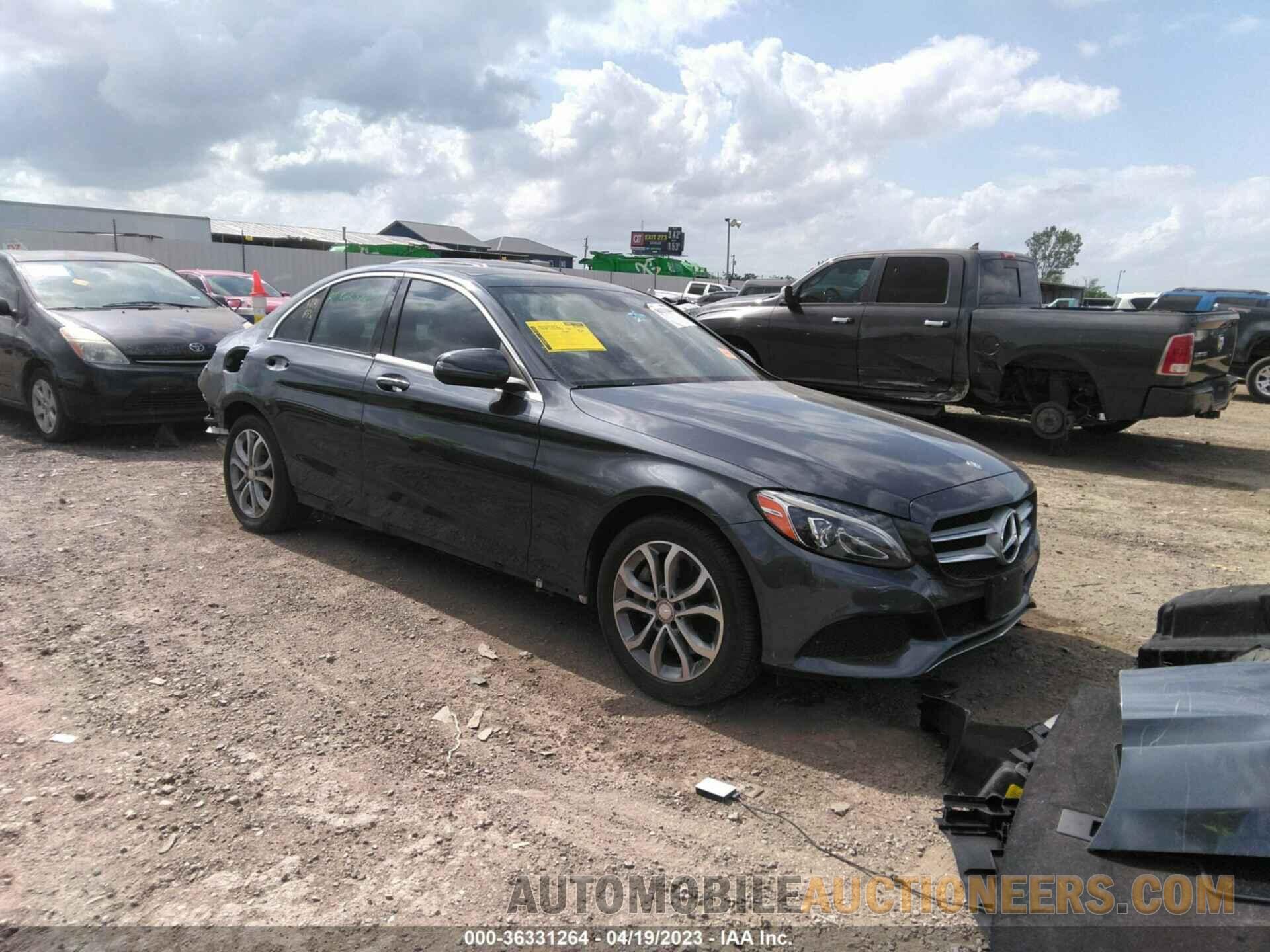 WDDWF4KB0GR151351 MERCEDES-BENZ C-CLASS 2016