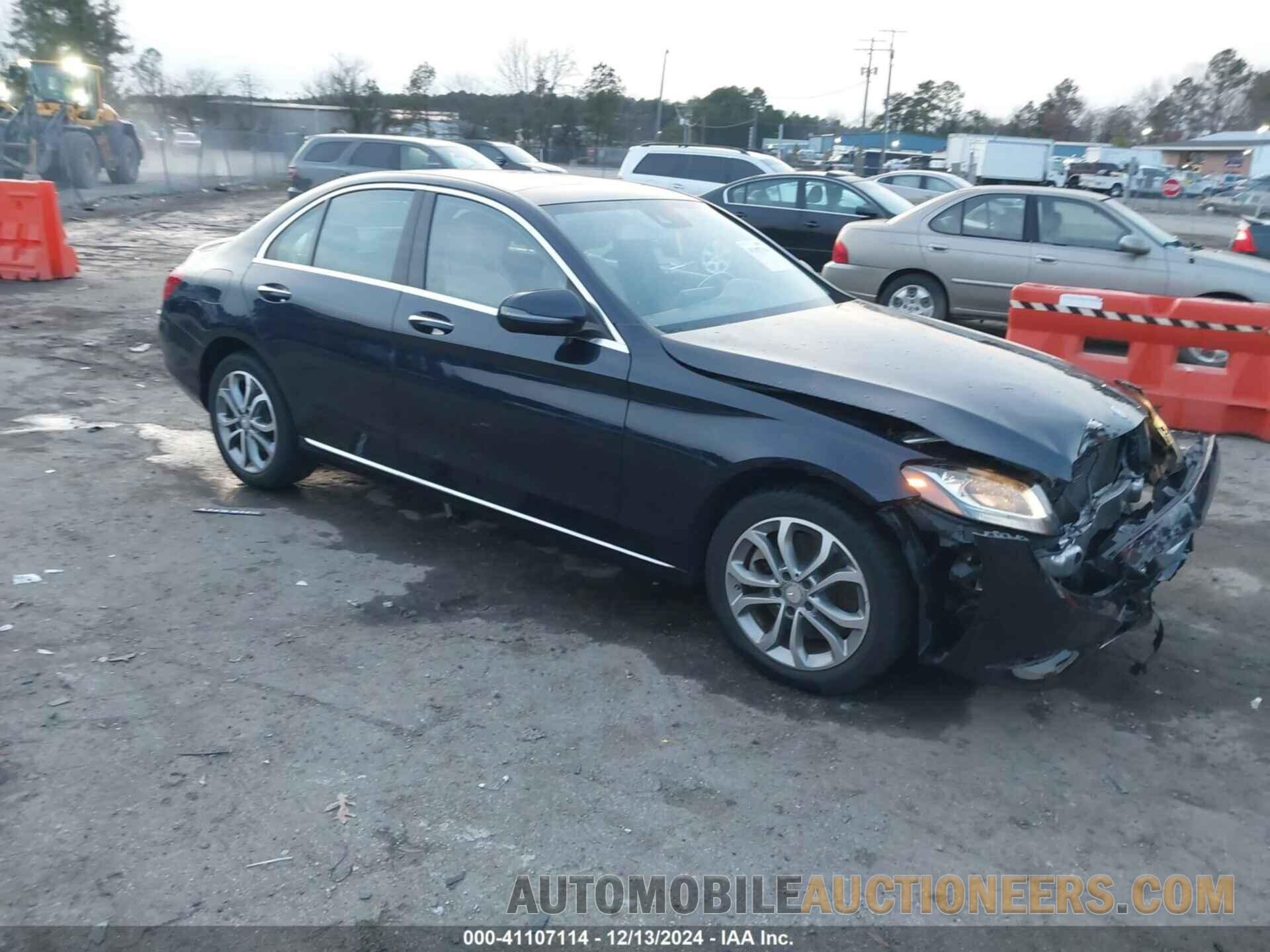 WDDWF4KB0GR162382 MERCEDES-BENZ C 300 2016