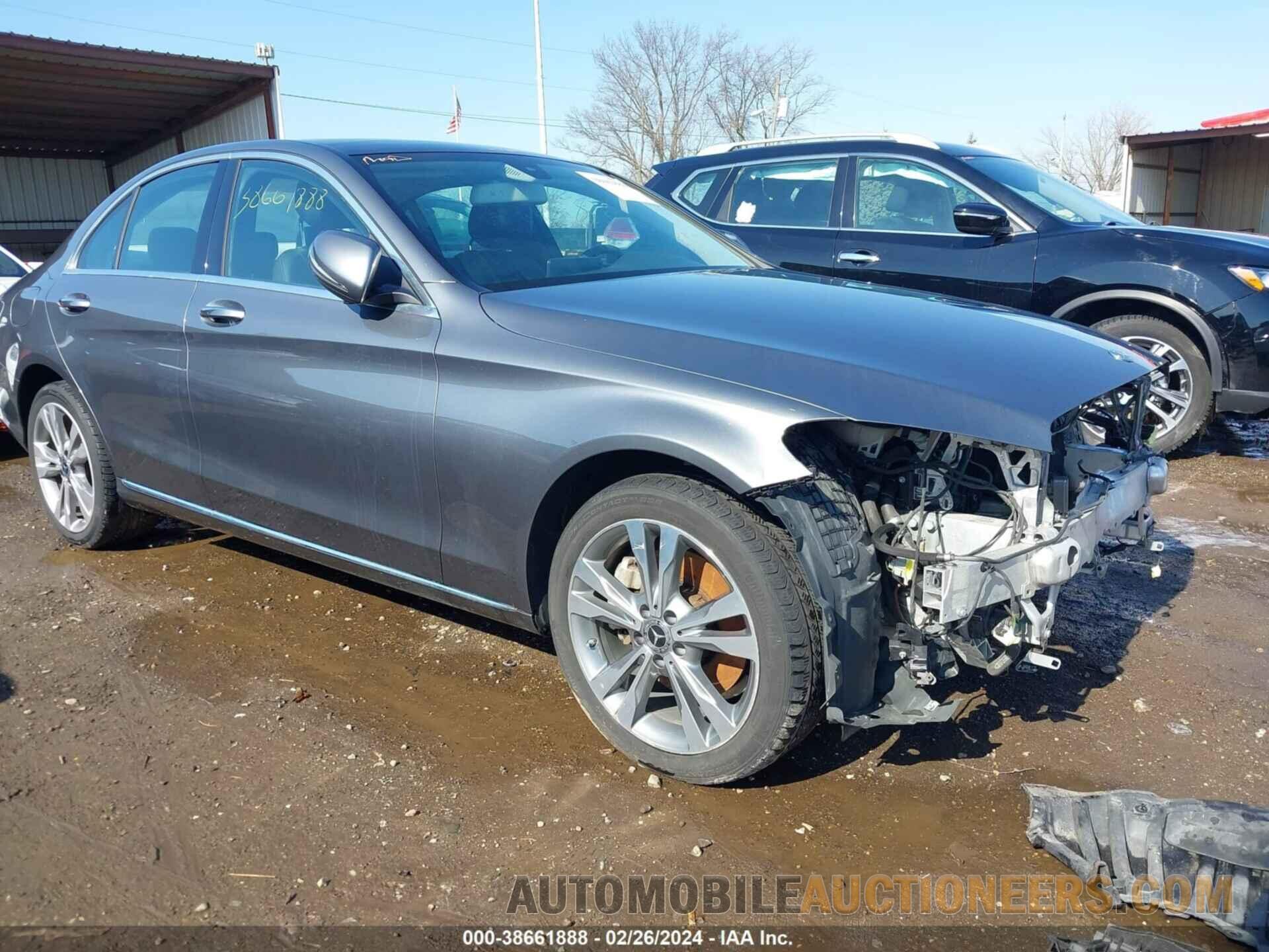 WDDWF4KB0JR326513 MERCEDES-BENZ C 300 2018