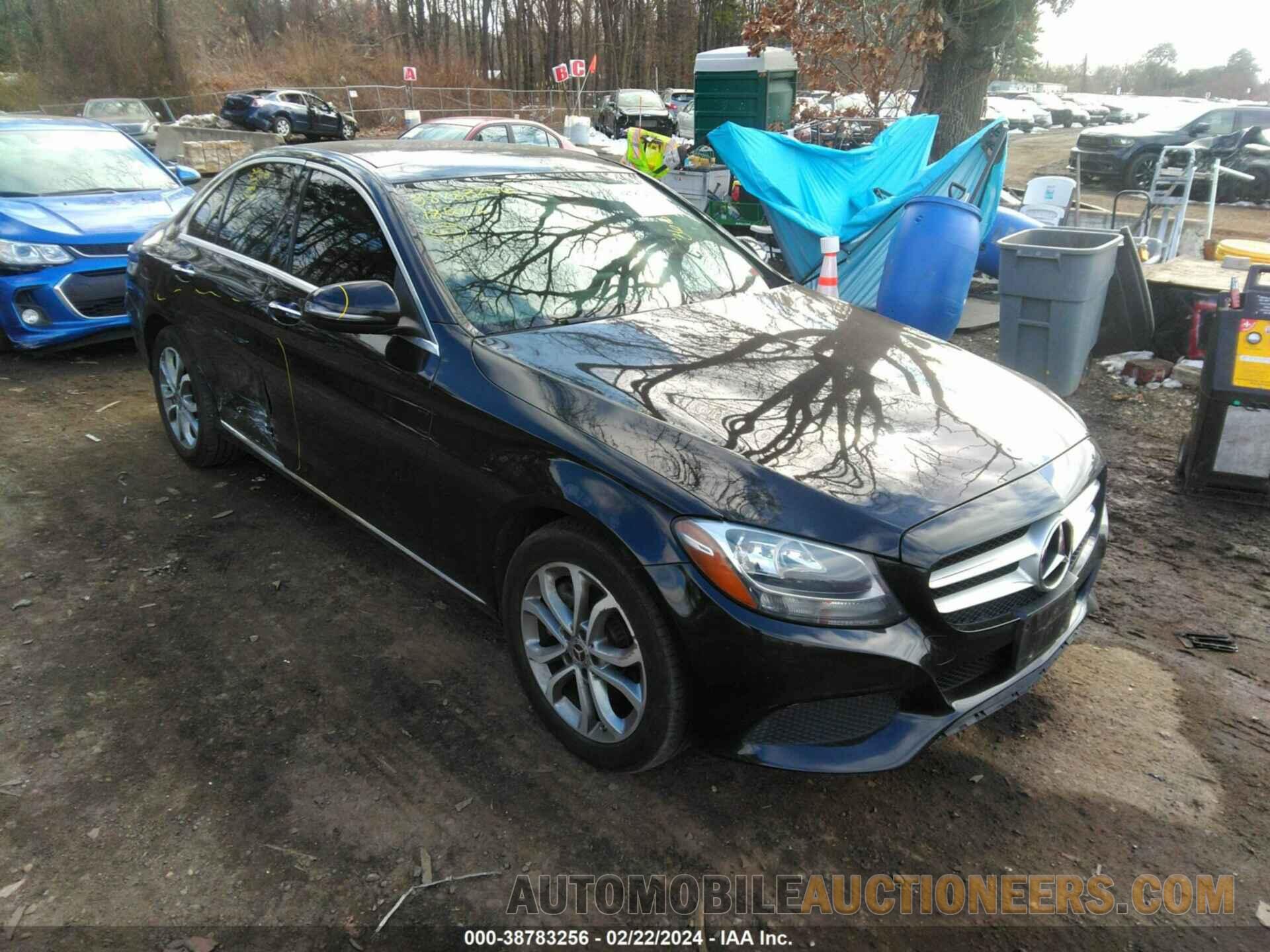 WDDWF4KB0JR329895 MERCEDES-BENZ C 300 2018