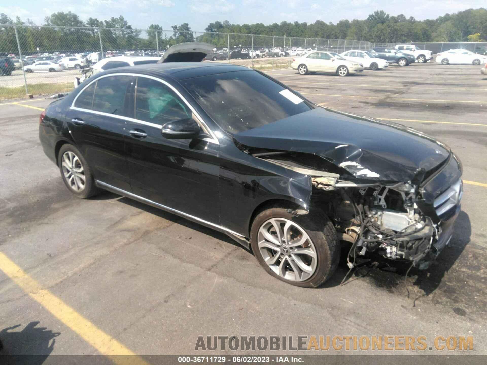 WDDWF4KB0JR348138 MERCEDES-BENZ C-CLASS 2018