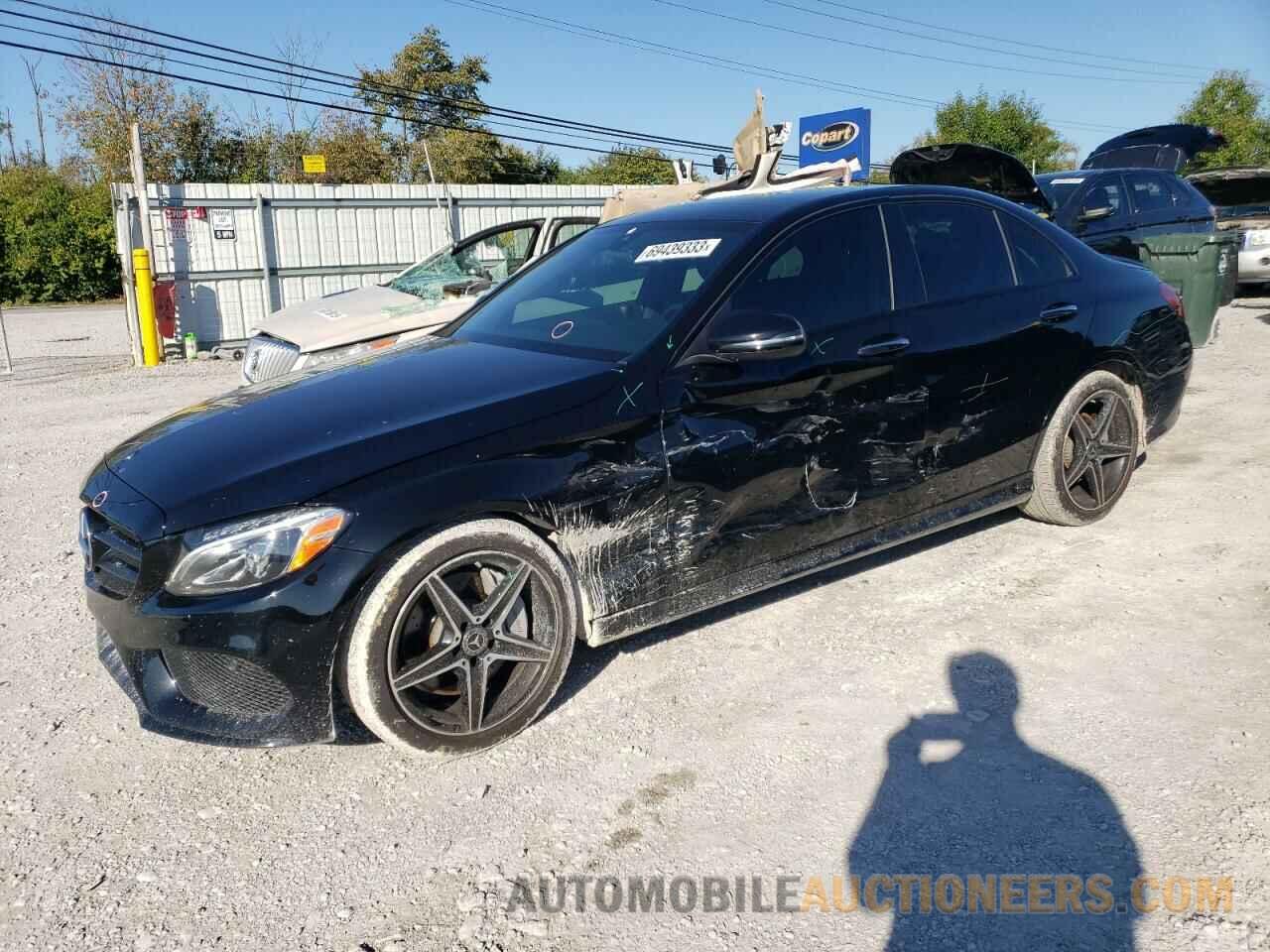 WDDWF4KB0JR387487 MERCEDES-BENZ C-CLASS 2018