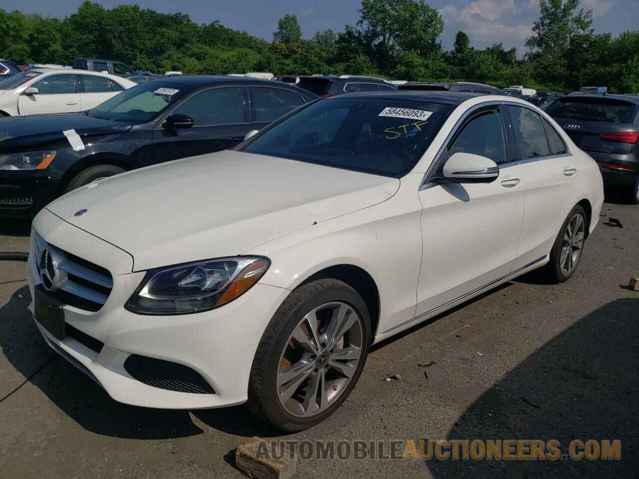 WDDWF4KB0JR393287 MERCEDES-BENZ C-CLASS 2018