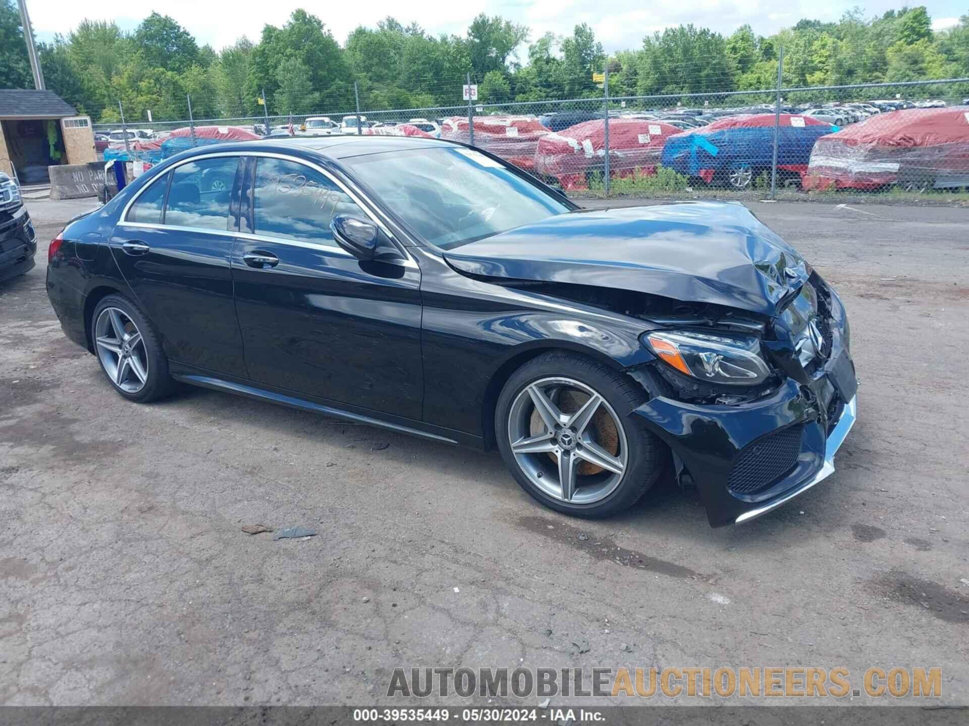 WDDWF4KB0JR394553 MERCEDES-BENZ C 300 2018