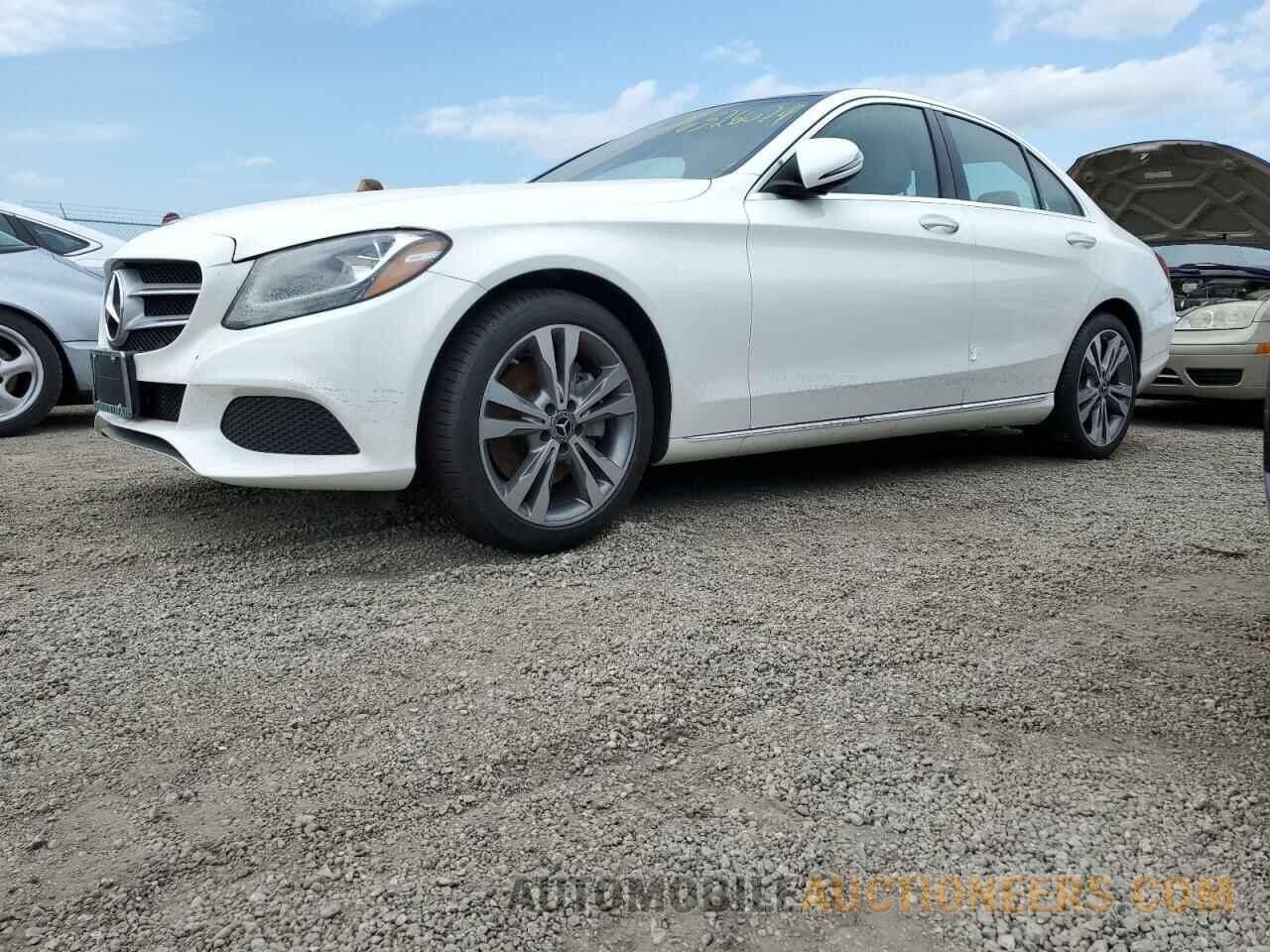 WDDWF4KB0JR395492 MERCEDES-BENZ C-CLASS 2018