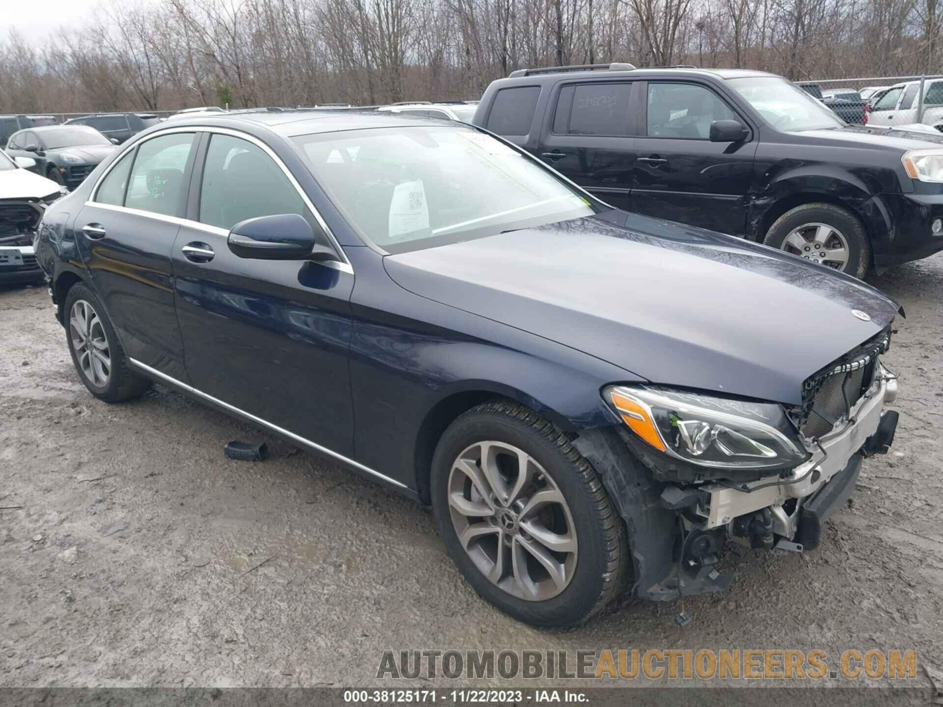 WDDWF4KB0JR411447 MERCEDES-BENZ C 300 2018