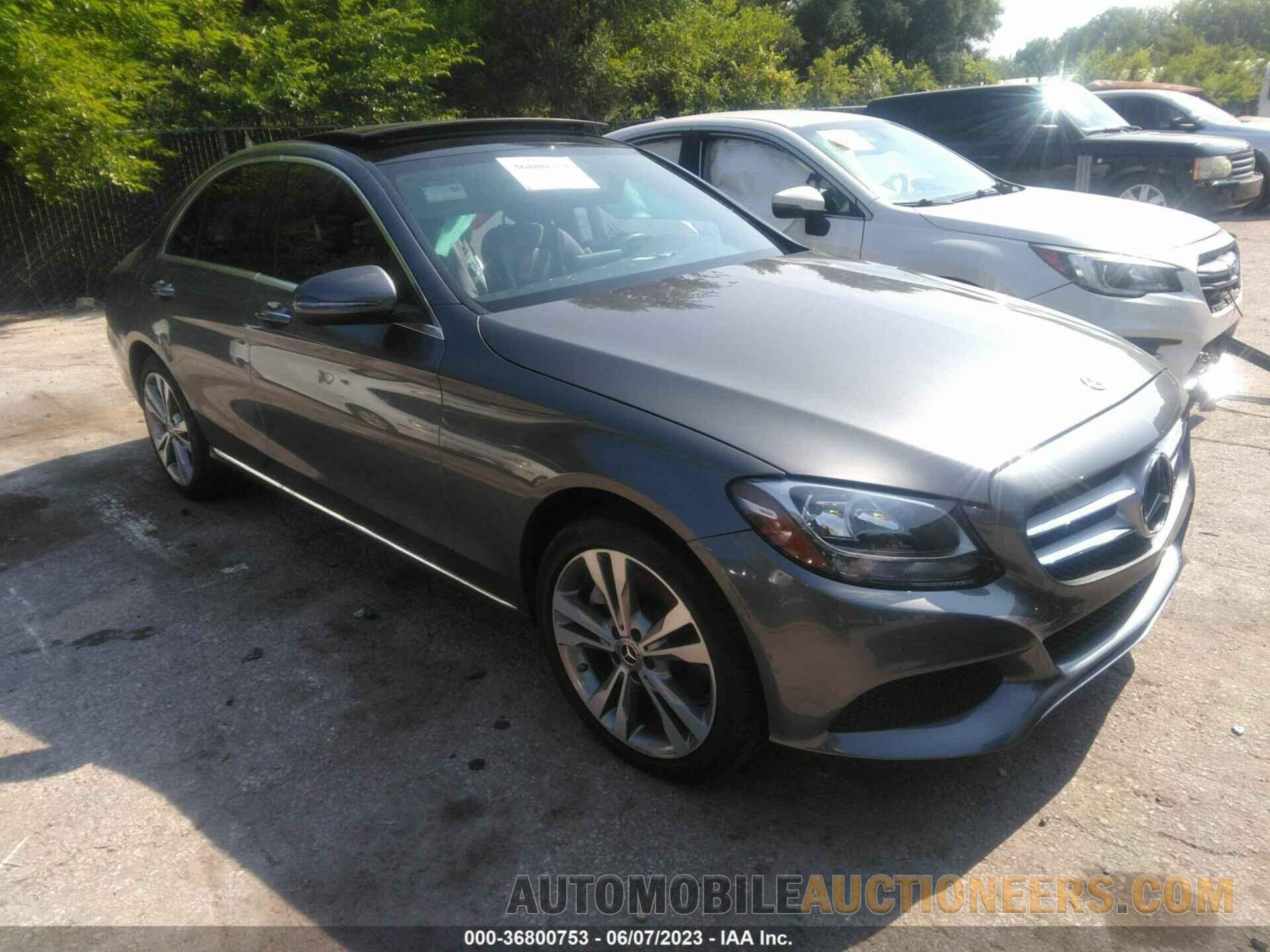 WDDWF4KB0JR411755 MERCEDES-BENZ C-CLASS 2018