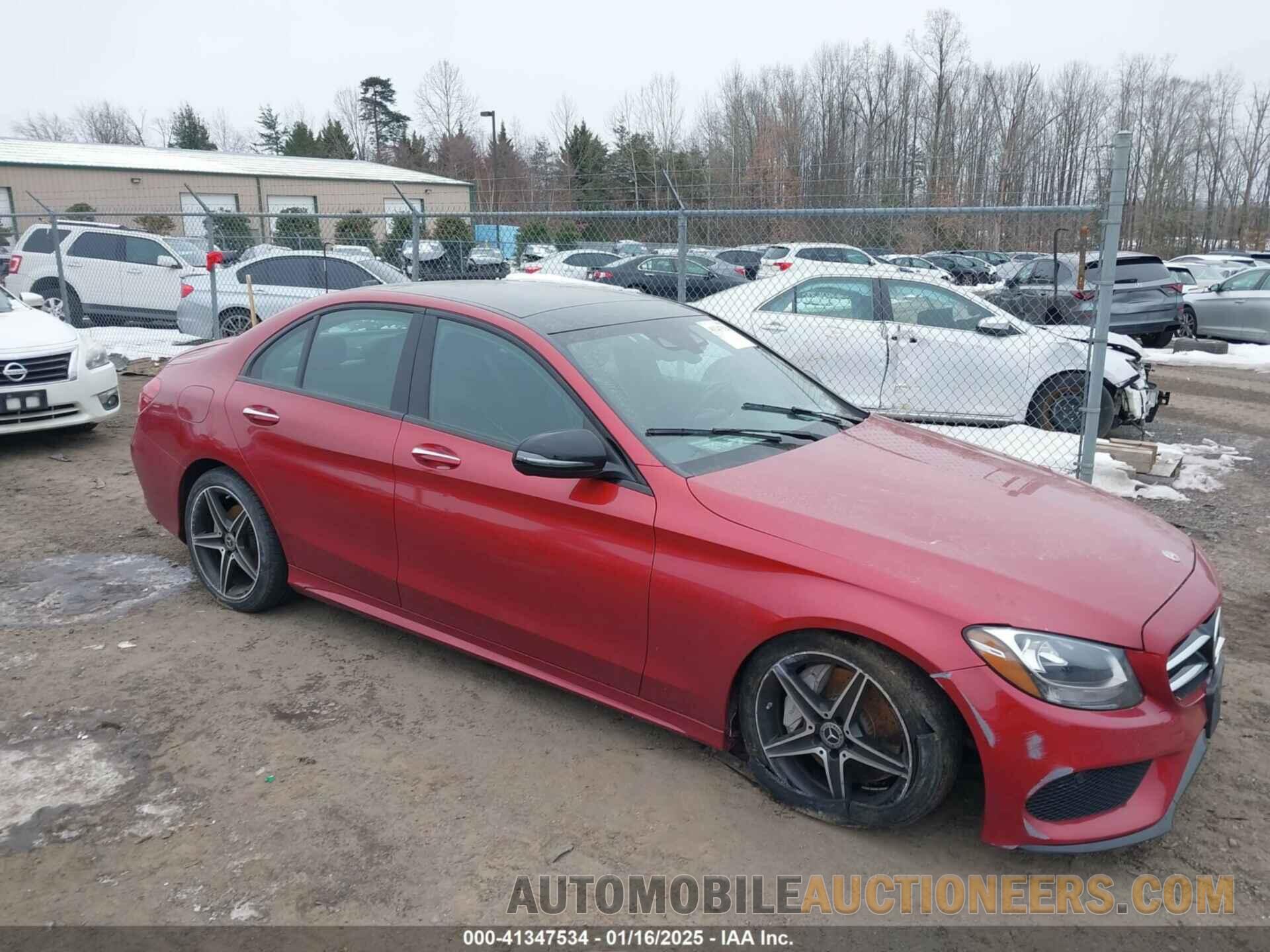 WDDWF4KB0JR419371 MERCEDES-BENZ C 300 2018