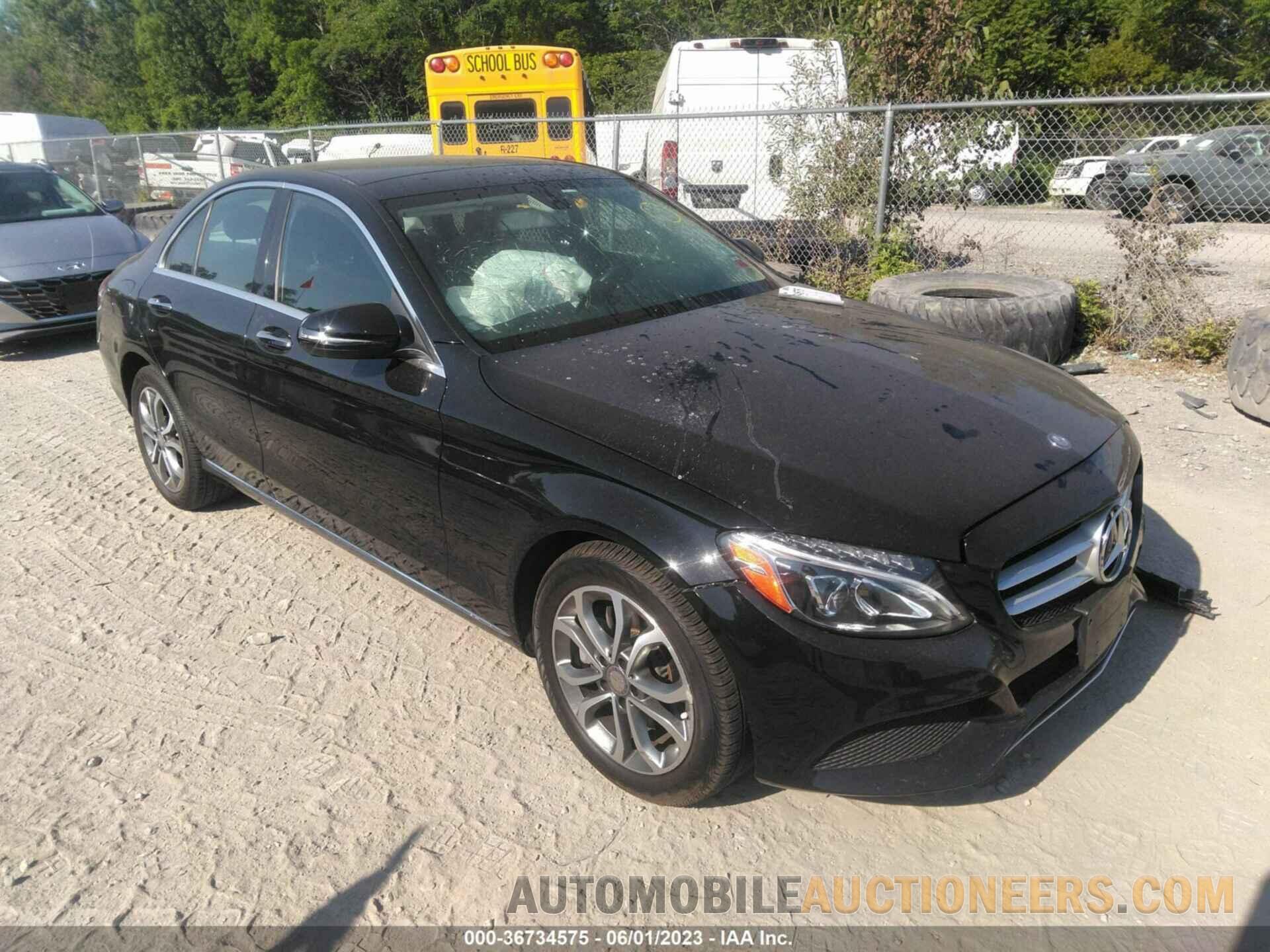 WDDWF4KB1GR124899 MERCEDES-BENZ C-CLASS 2016