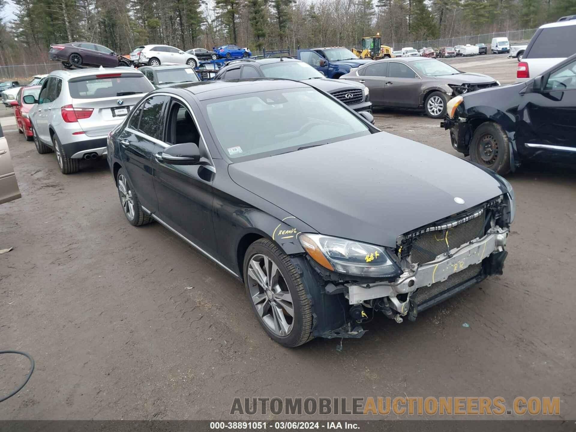 WDDWF4KB1GR138494 MERCEDES-BENZ C 300 2016