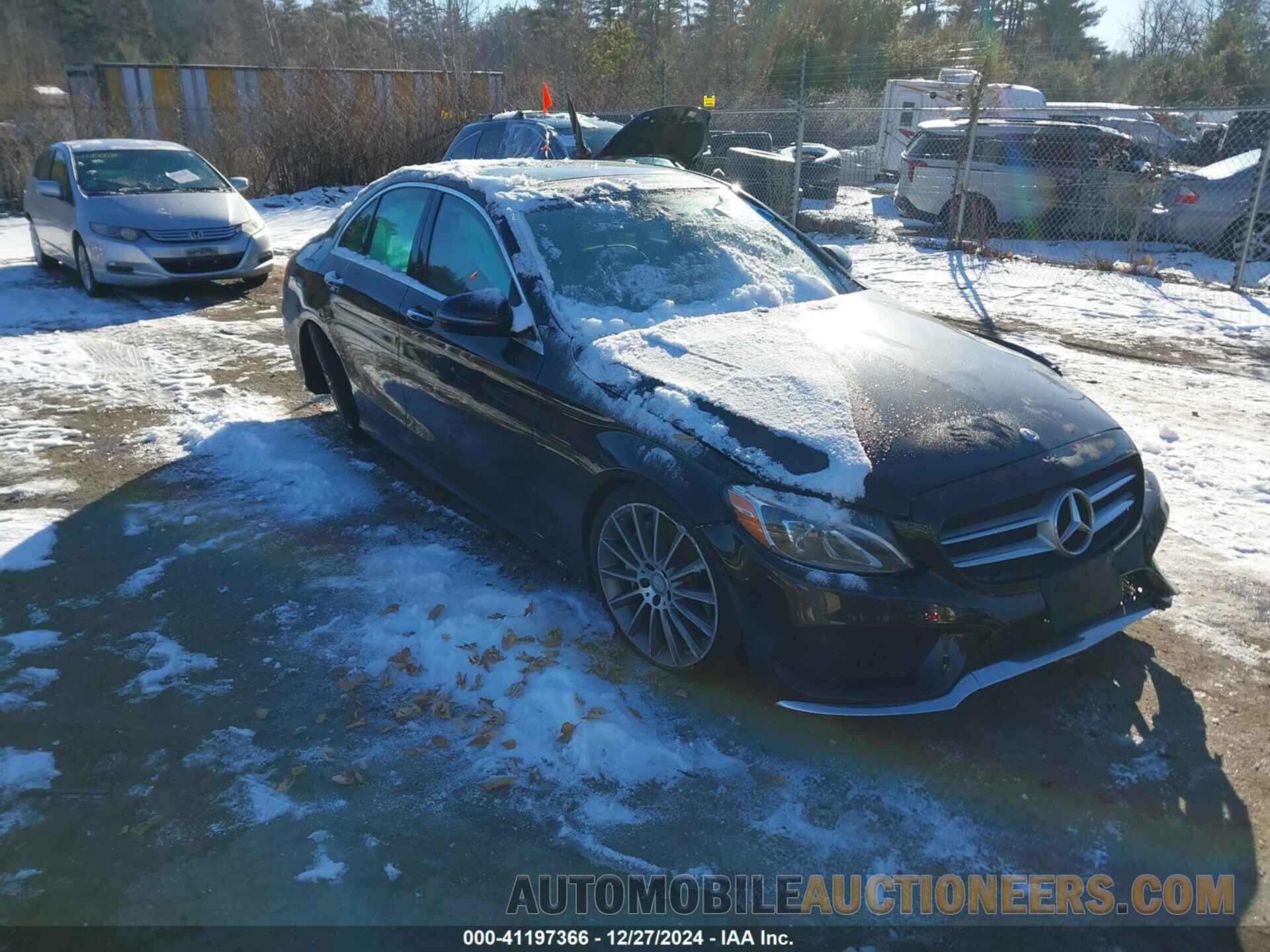 WDDWF4KB1GR142724 MERCEDES-BENZ C 300 2016