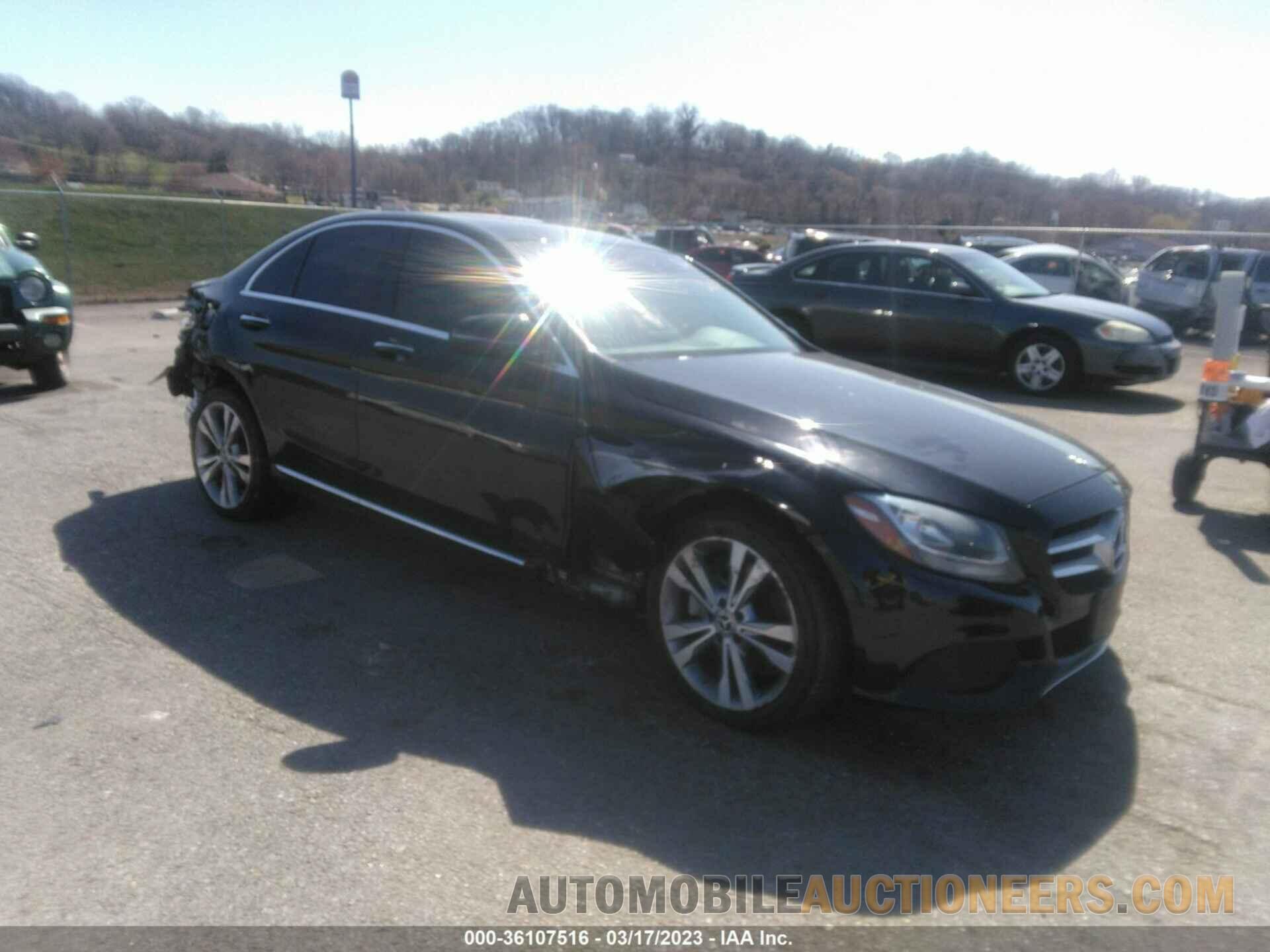 WDDWF4KB1JR344132 MERCEDES-BENZ C-CLASS 2018