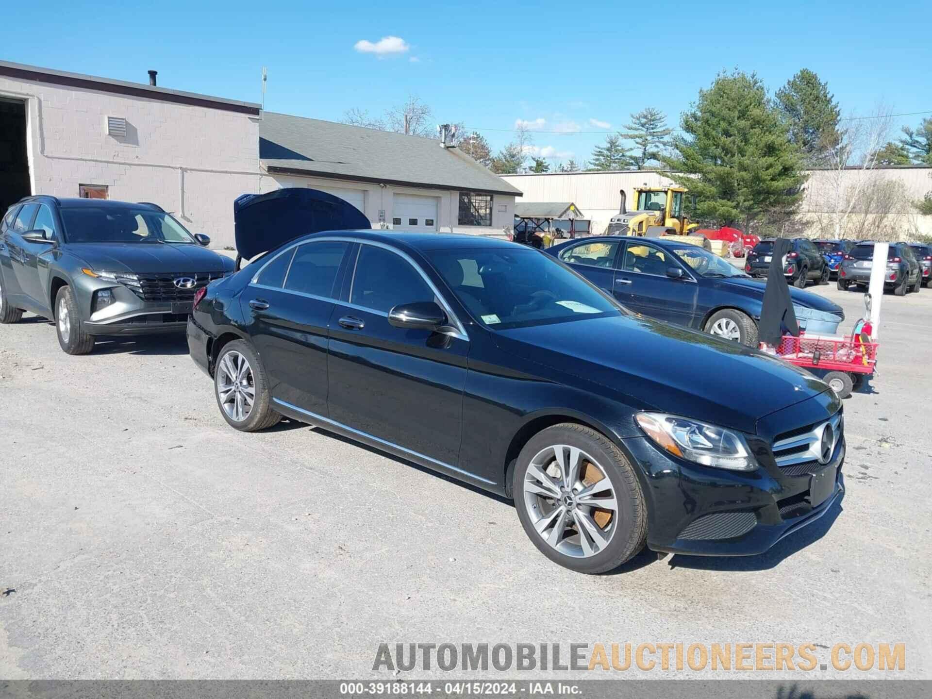 WDDWF4KB1JR394934 MERCEDES-BENZ C 300 2018