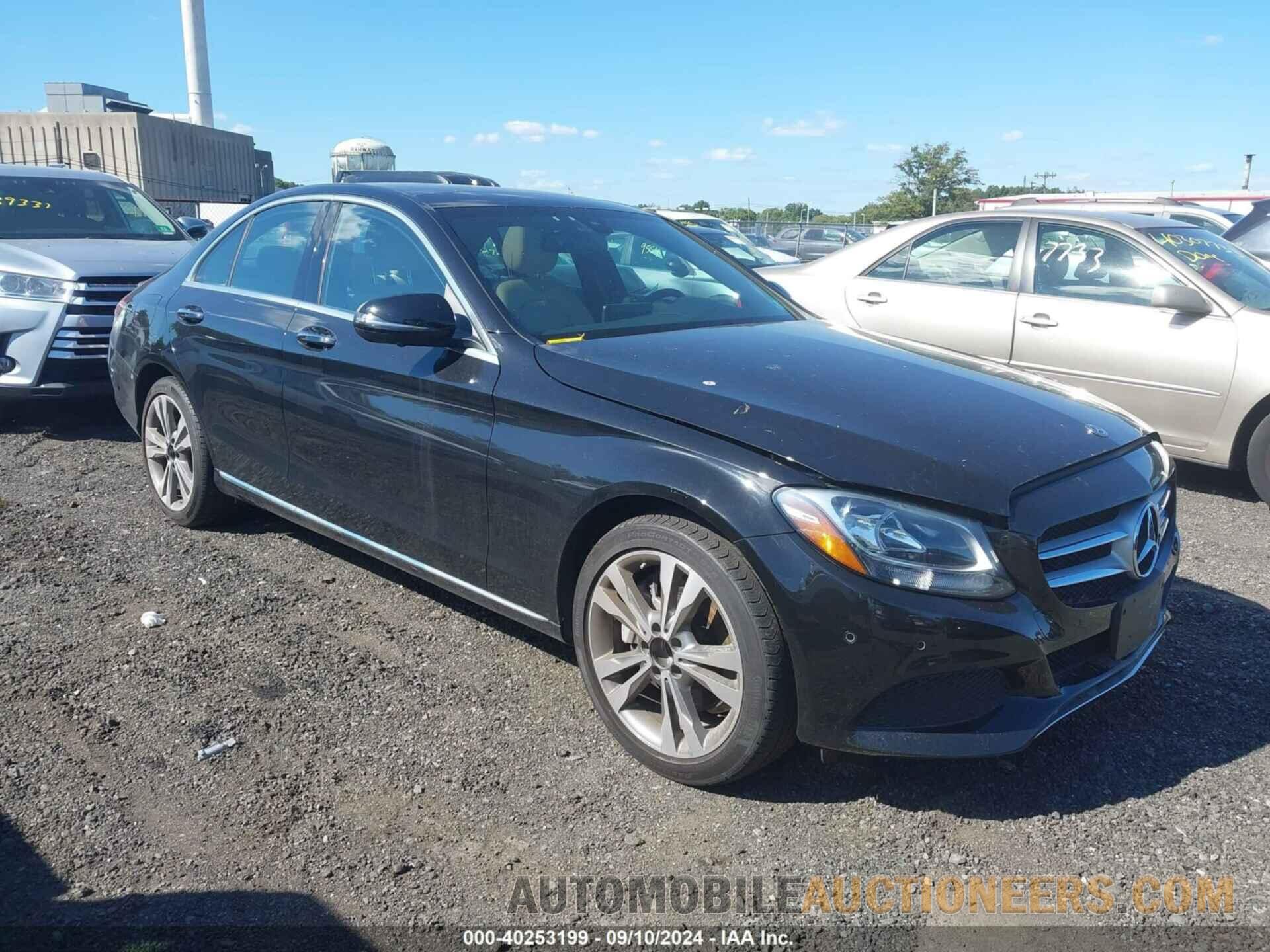 WDDWF4KB1JR412574 MERCEDES-BENZ C 300 2018