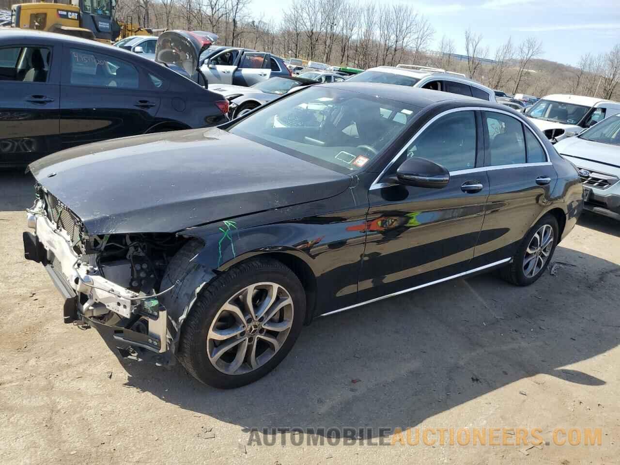 WDDWF4KB1JR420903 MERCEDES-BENZ C-CLASS 2018