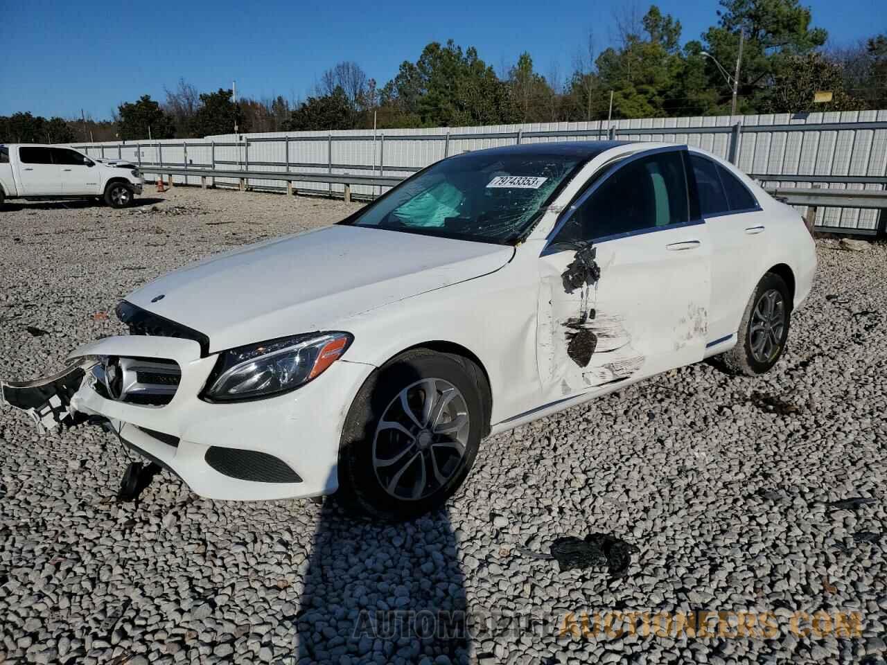 WDDWF4KB2GR123812 MERCEDES-BENZ C-CLASS 2016