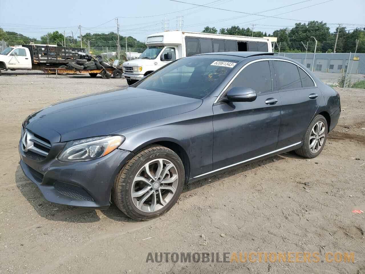 WDDWF4KB2GR129836 MERCEDES-BENZ C-CLASS 2016