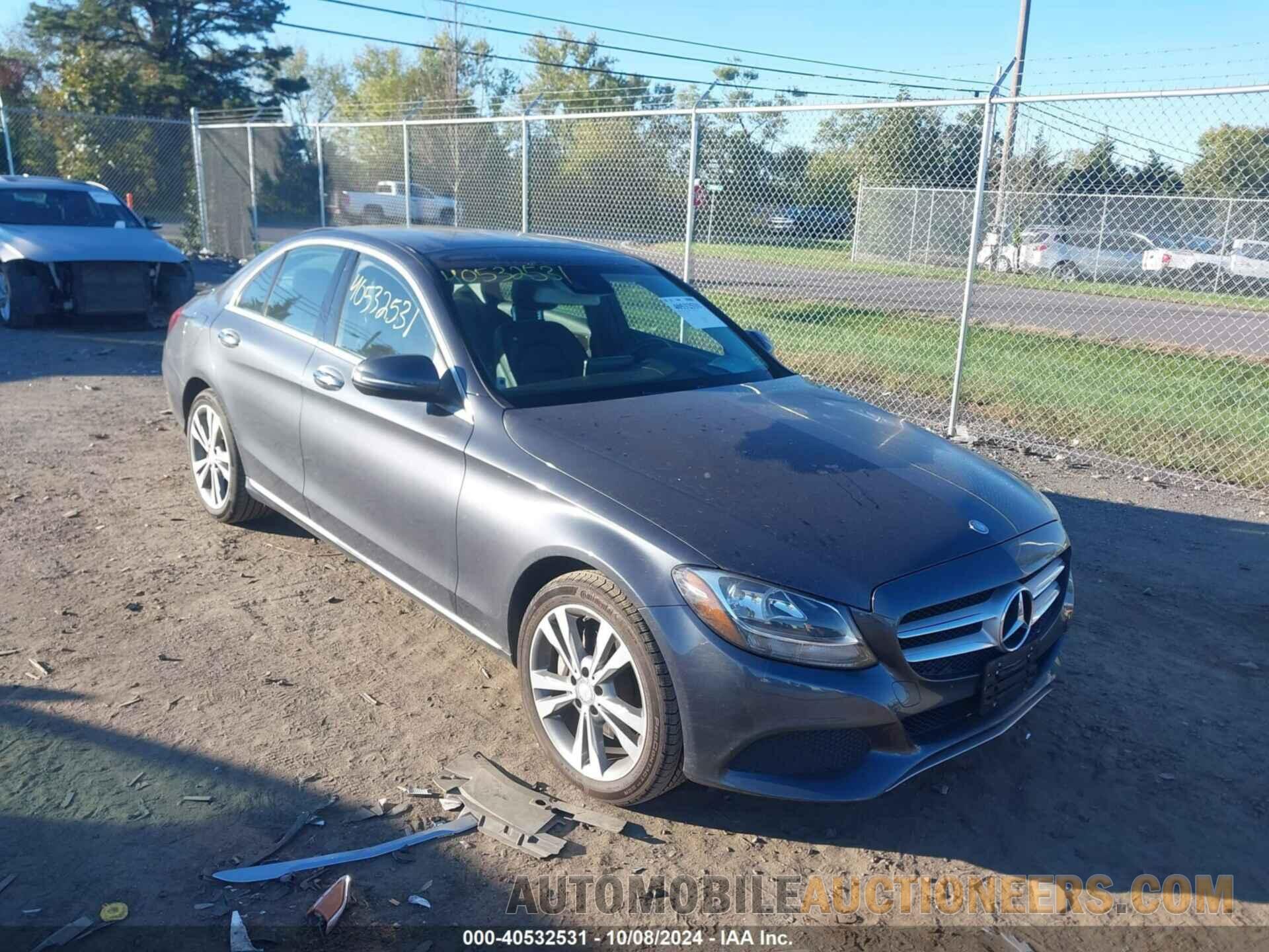 WDDWF4KB2GR143901 MERCEDES-BENZ C 300 2016