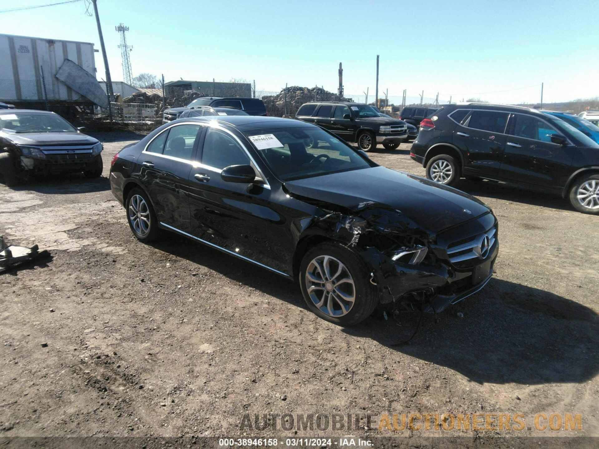 WDDWF4KB2GR147592 MERCEDES-BENZ C 300 2016