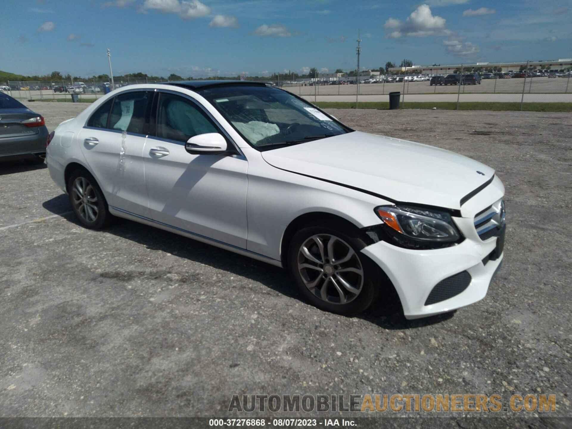 WDDWF4KB2GR150220 MERCEDES-BENZ C-CLASS 2016