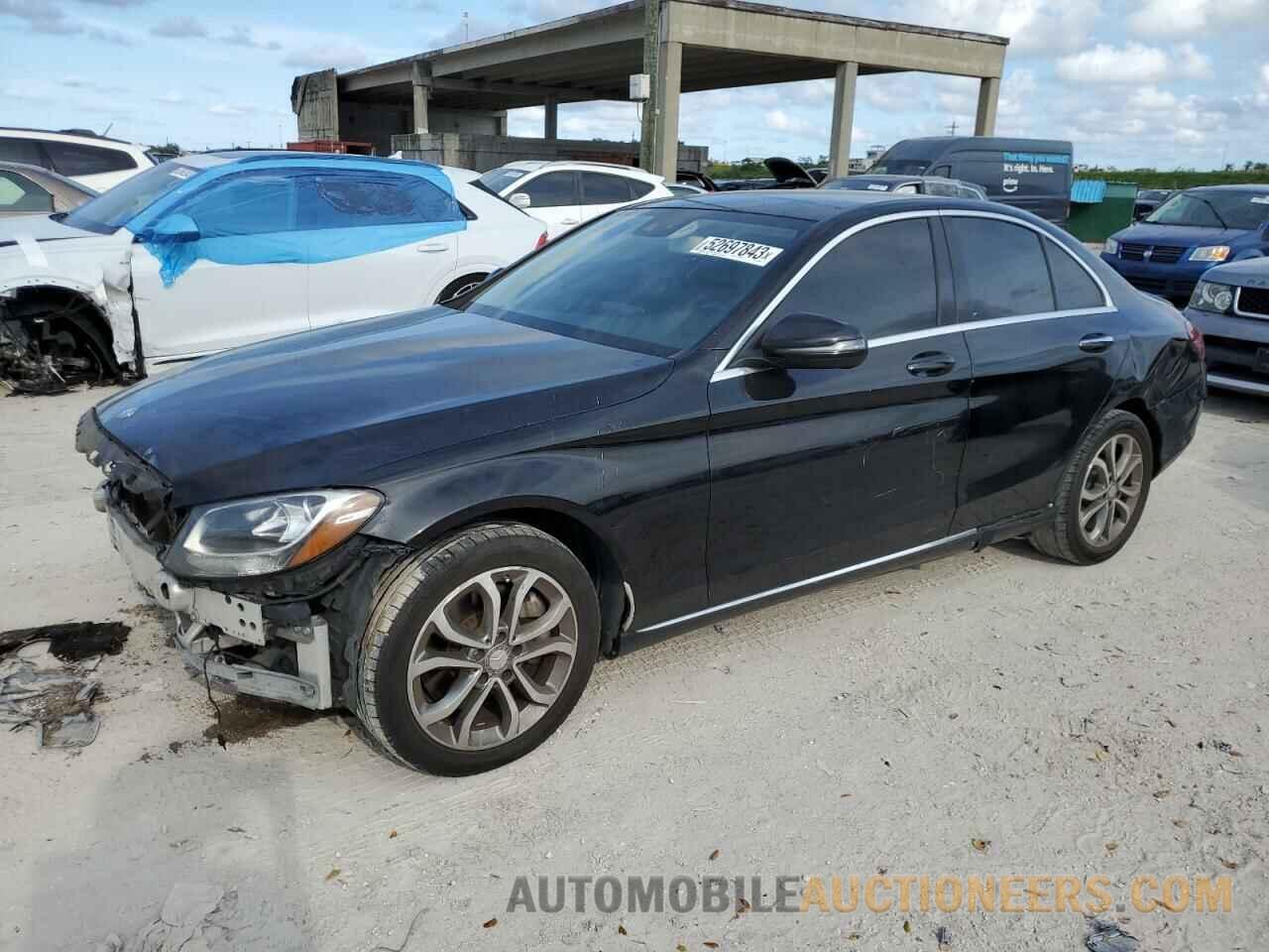 WDDWF4KB2GR161900 MERCEDES-BENZ C-CLASS 2016