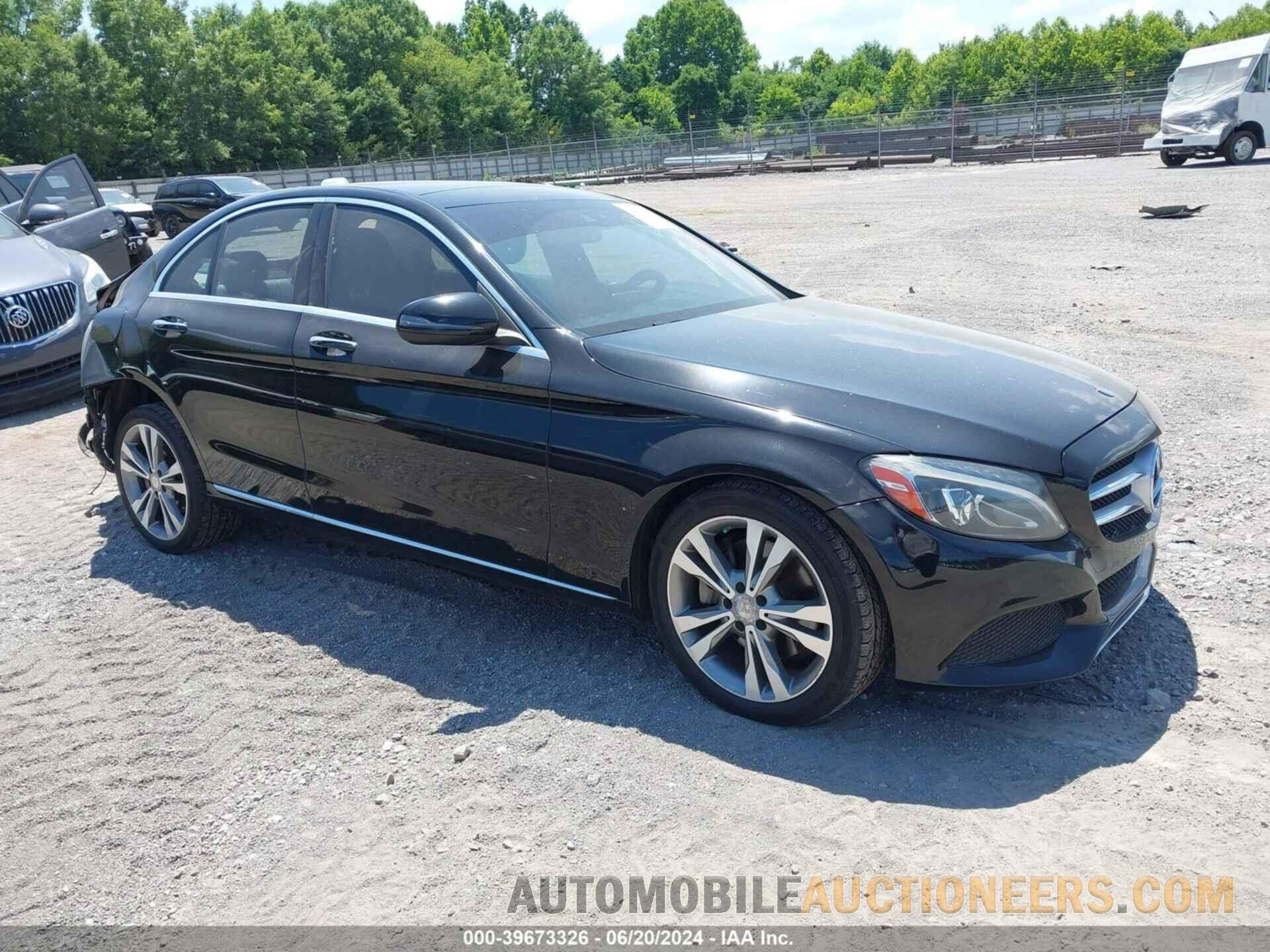 WDDWF4KB2GR170225 MERCEDES-BENZ C 300 2016