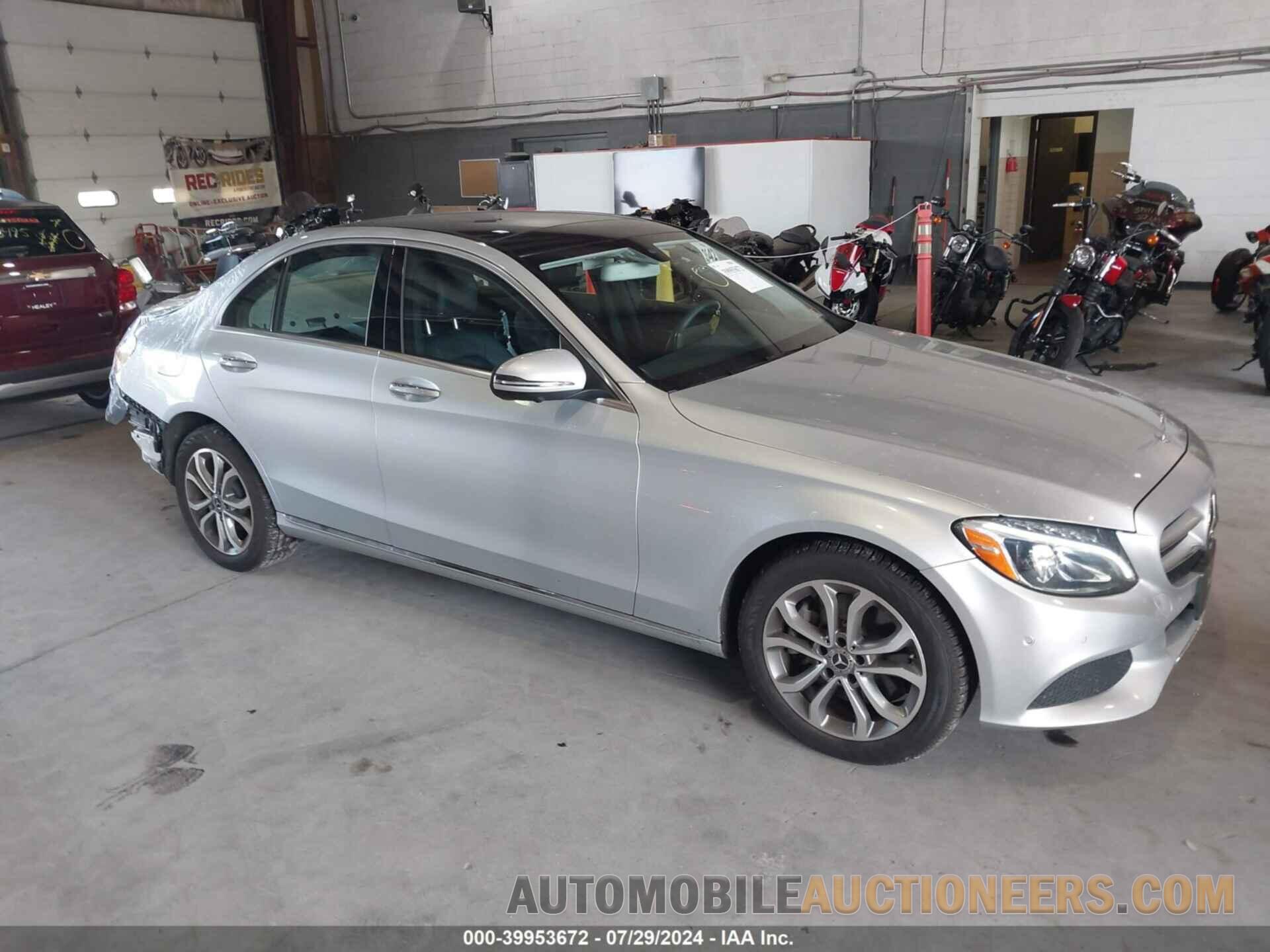 WDDWF4KB2HR292455 MERCEDES-BENZ C 300 2017