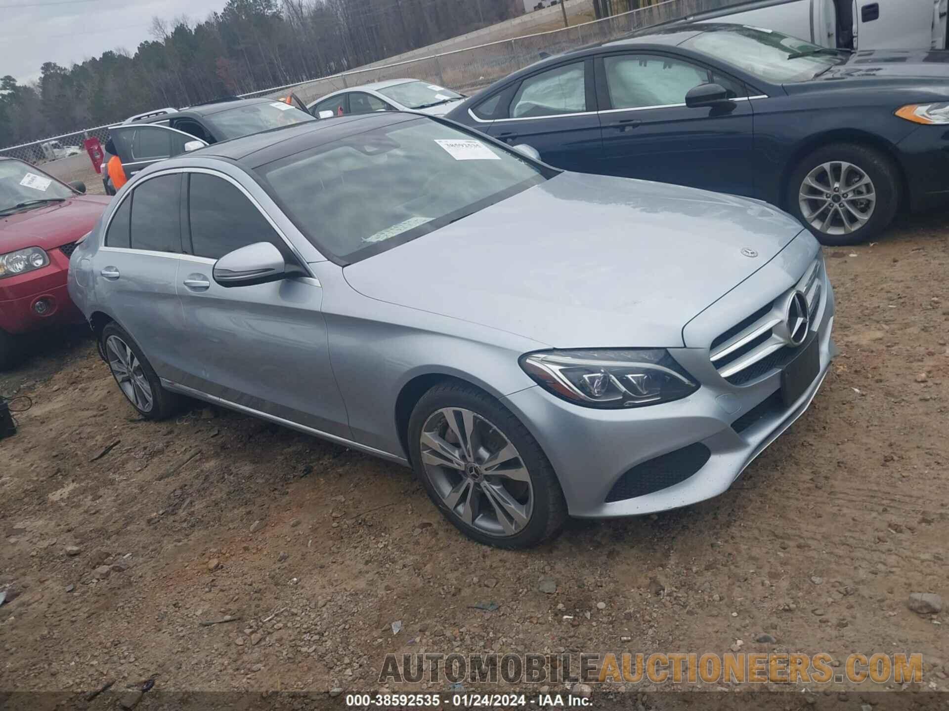 WDDWF4KB2JR314850 MERCEDES-BENZ C 300 2018