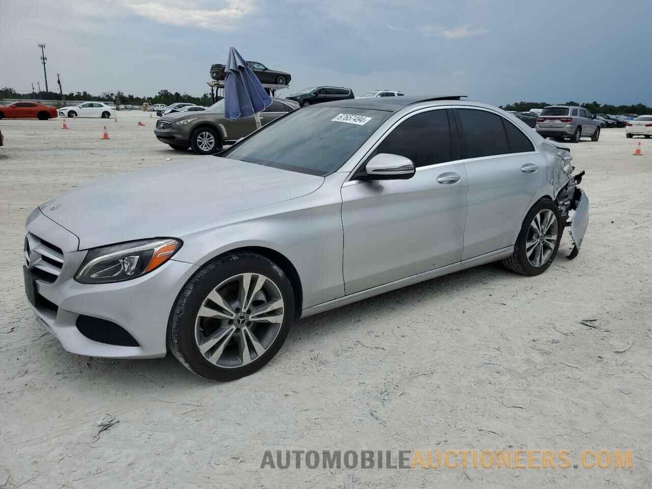 WDDWF4KB2JR315996 MERCEDES-BENZ C-CLASS 2018