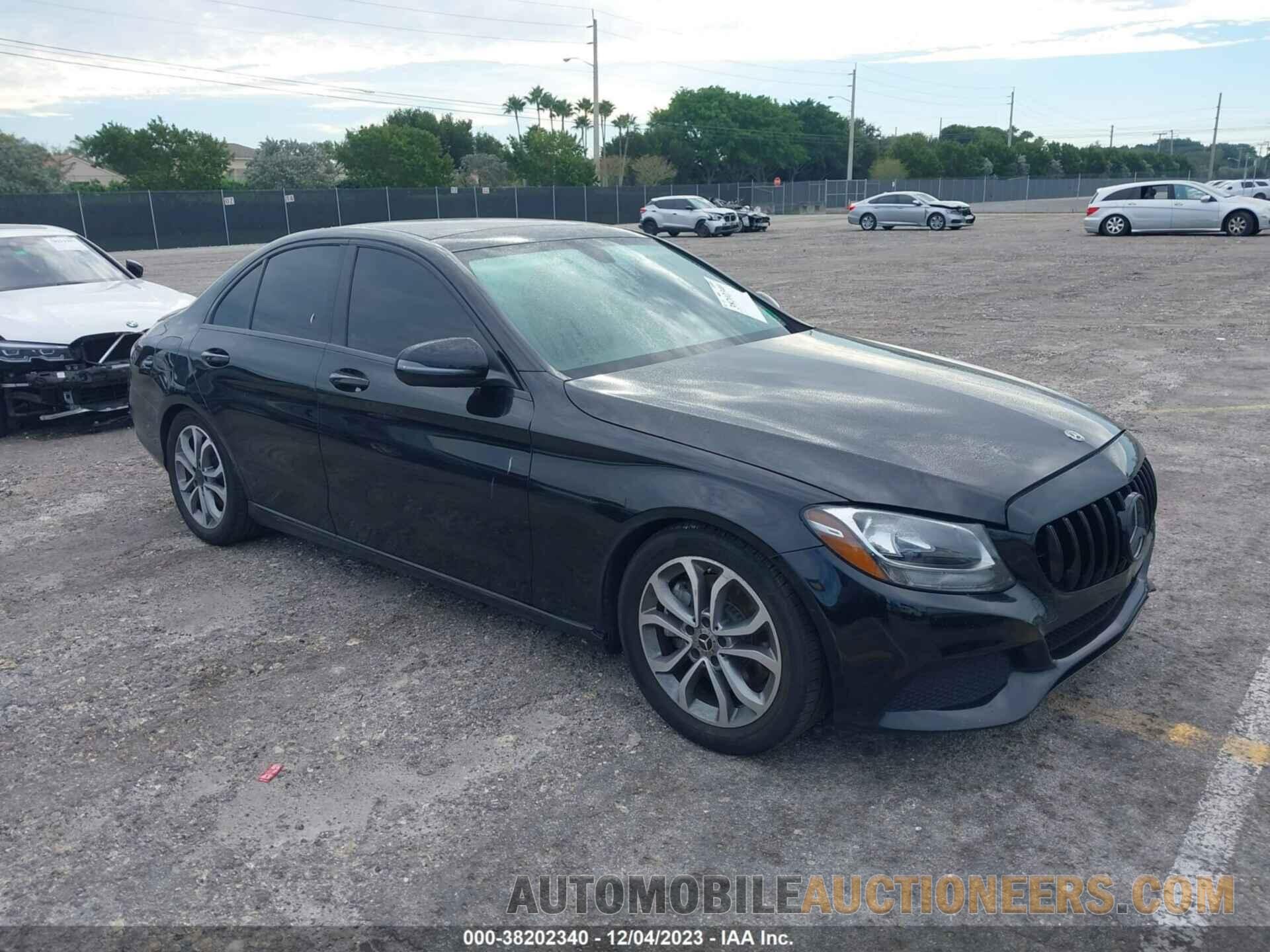 WDDWF4KB2JR335844 MERCEDES-BENZ C 2018