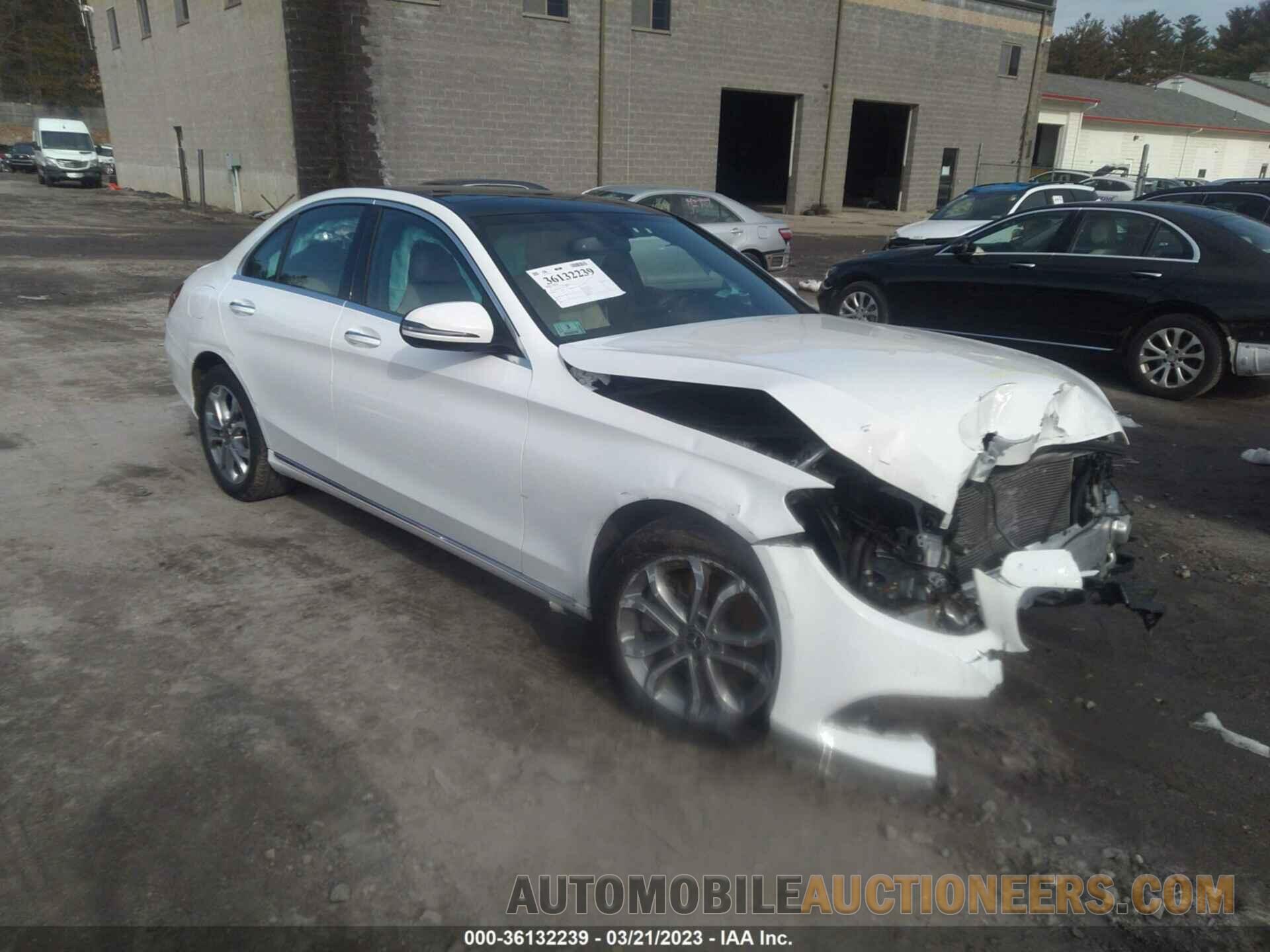 WDDWF4KB2JR373963 MERCEDES-BENZ C-CLASS 2018