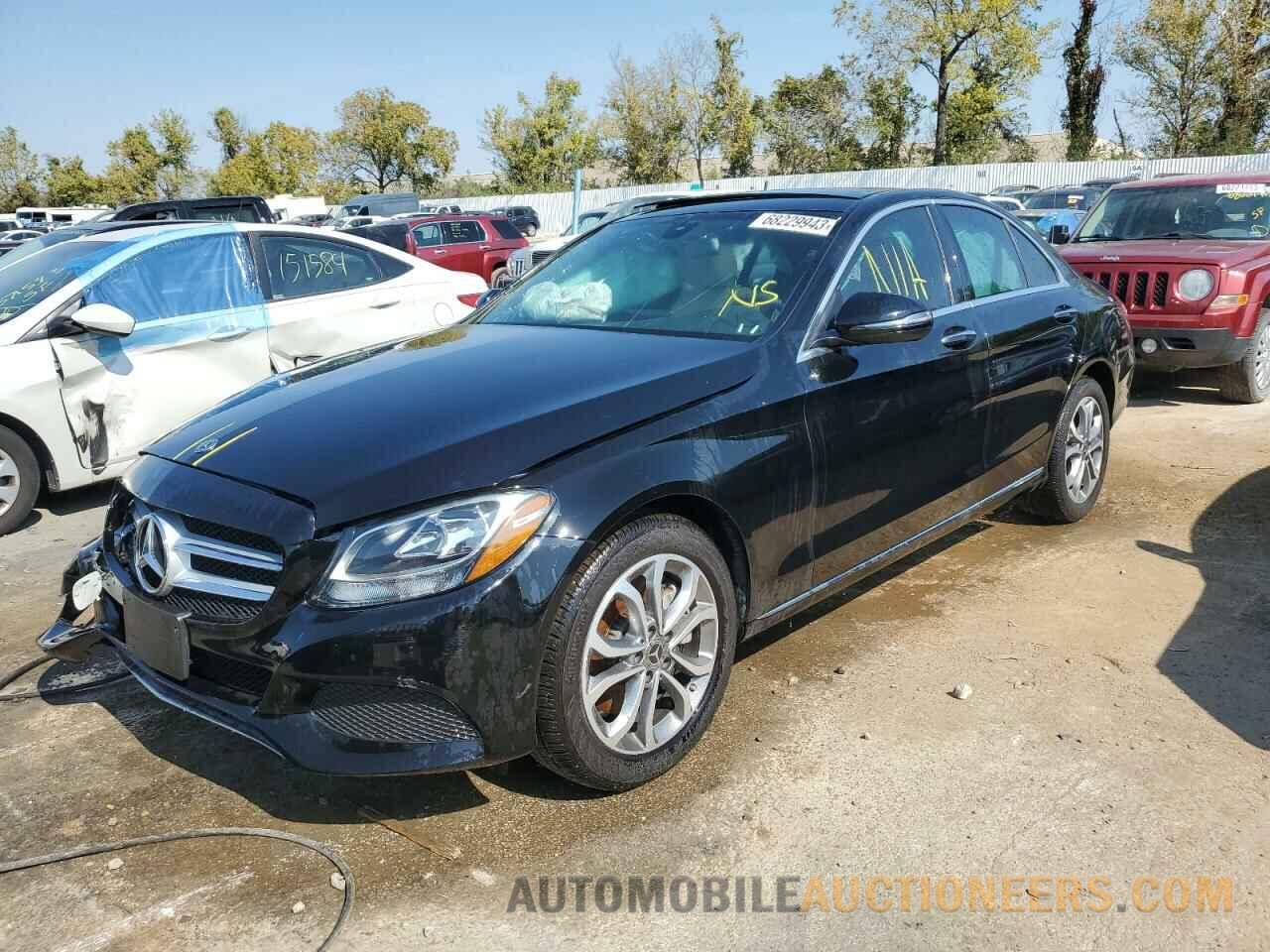 WDDWF4KB2JR387748 MERCEDES-BENZ C-CLASS 2018