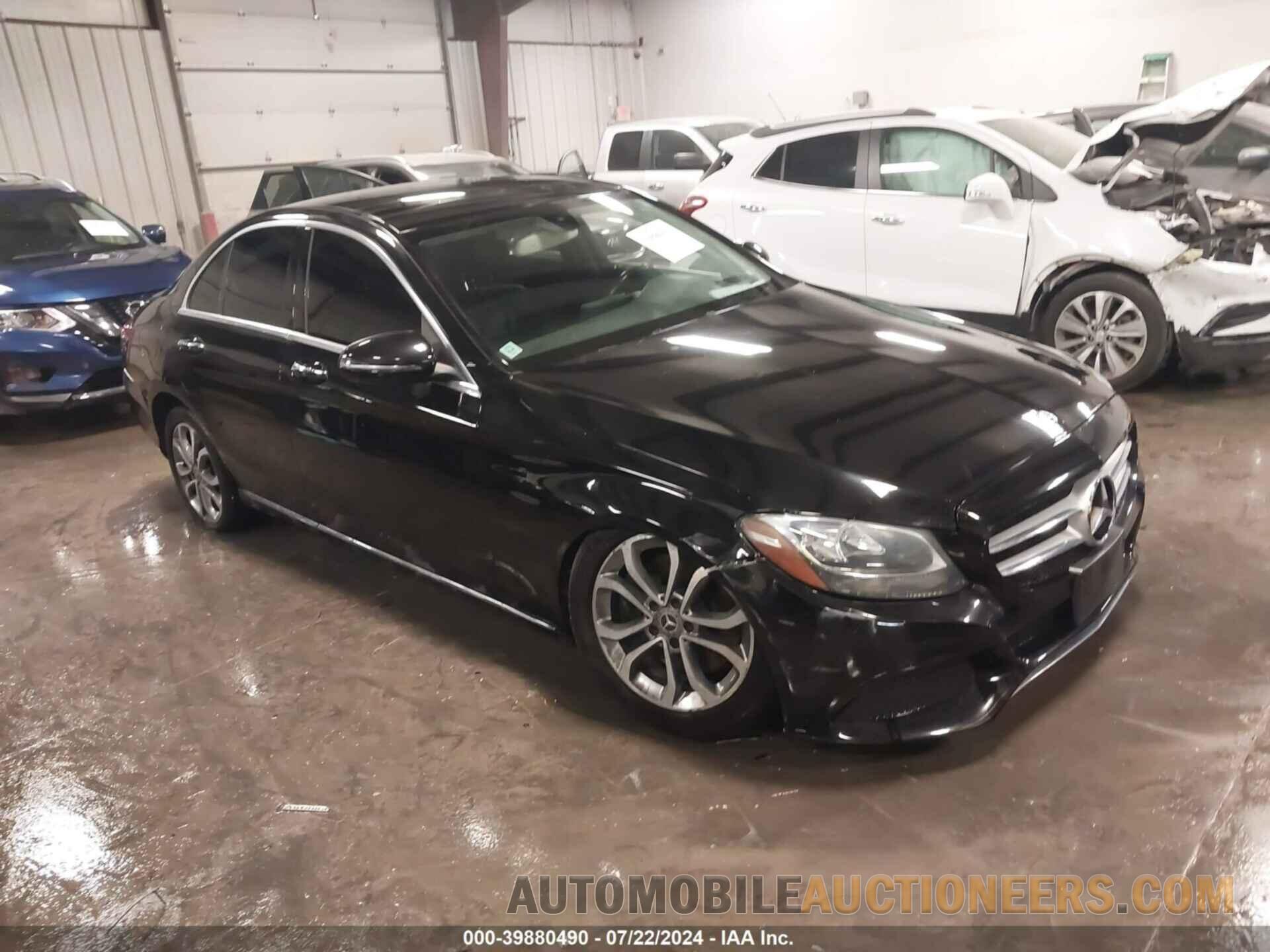 WDDWF4KB2JR389189 MERCEDES-BENZ C 300 2018