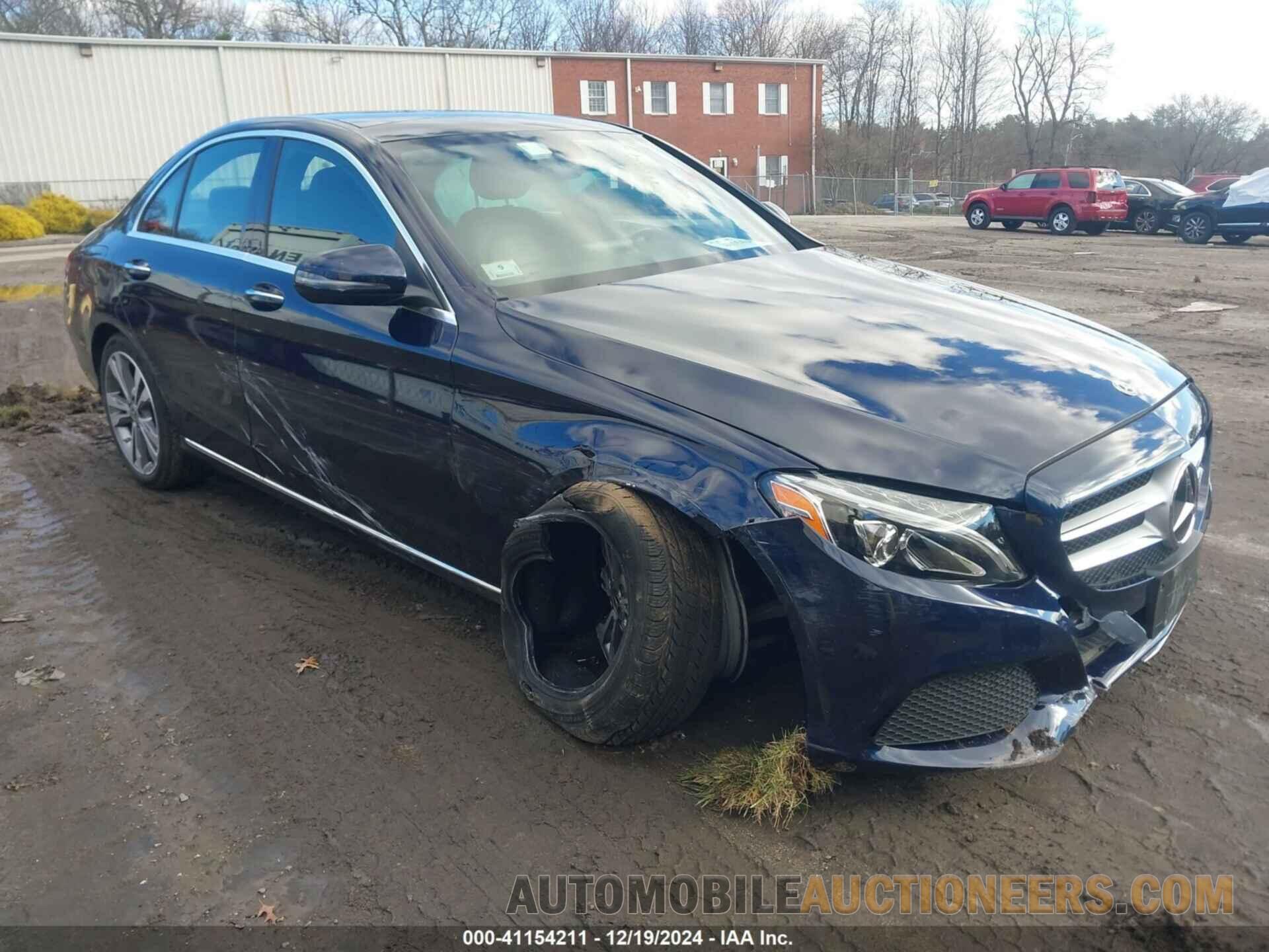 WDDWF4KB2JR396725 MERCEDES-BENZ C 300 2018