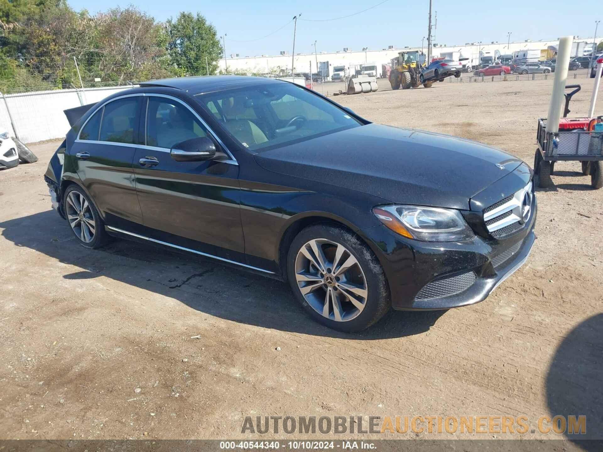 WDDWF4KB2JR410042 MERCEDES-BENZ C 300 2018